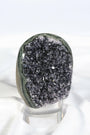Black Amethyst Cutbase Healing Crystal.