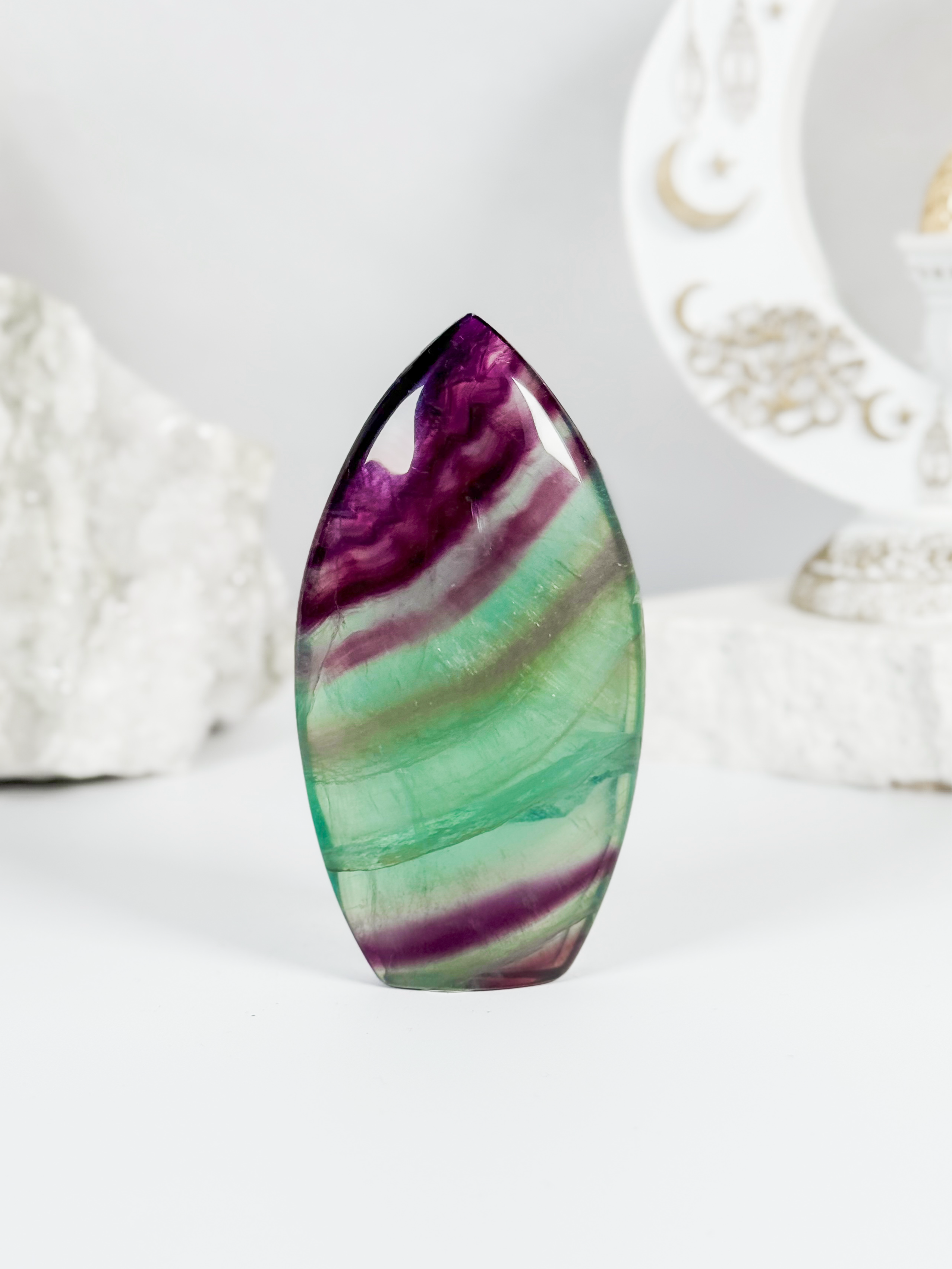 Candy Fluorite Flame/Teardrop