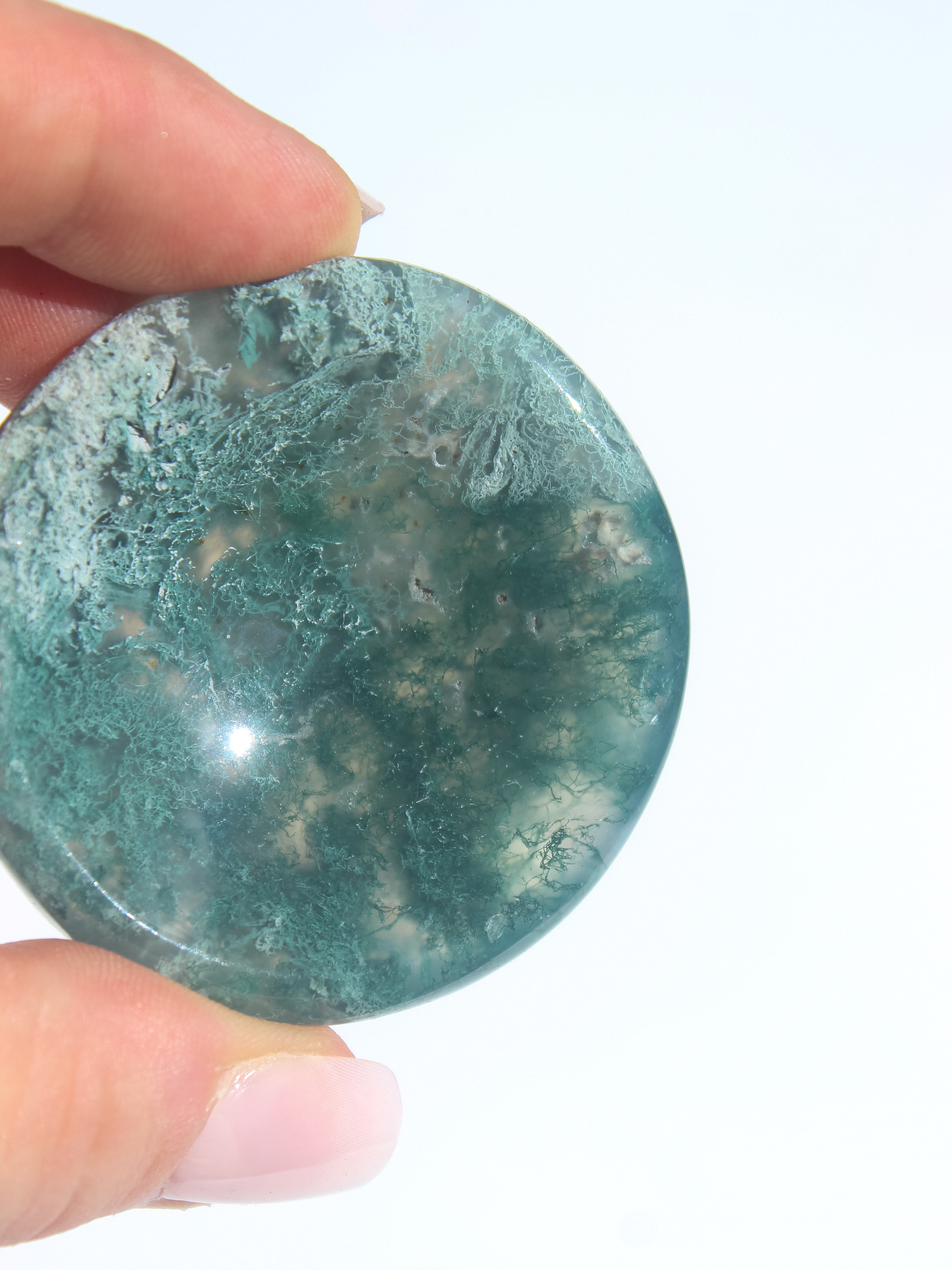 Moss Agate Bowl