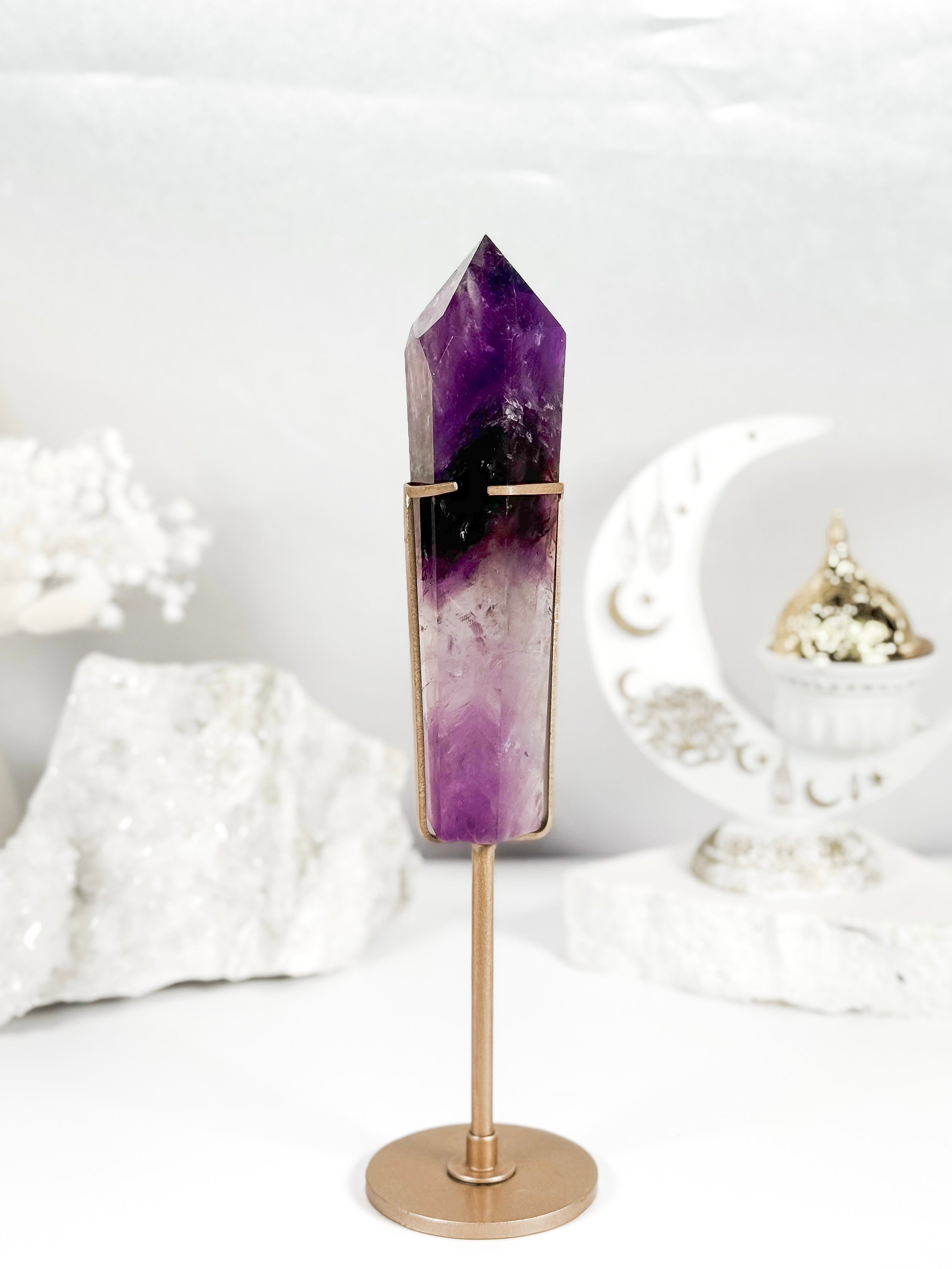 Amethyst Wand on Stand