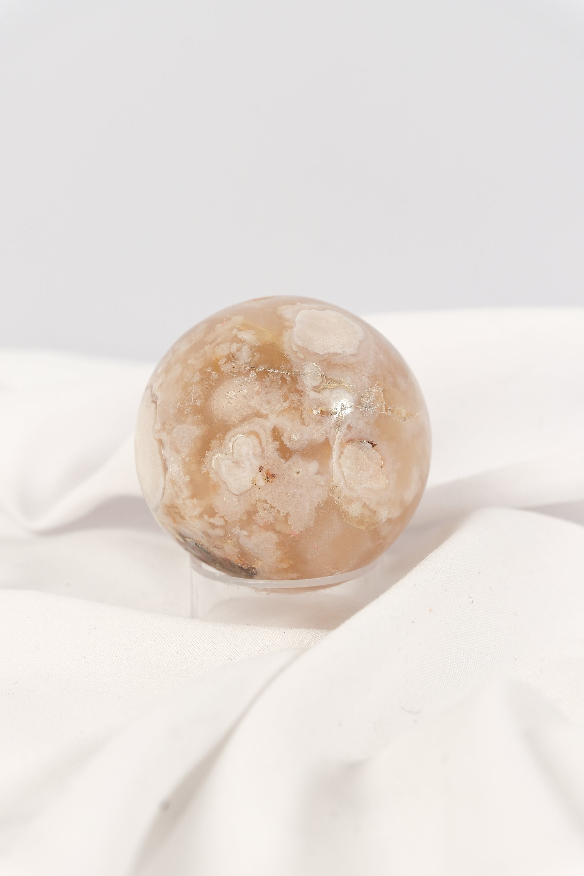 Flower Agate Sphere - misfit