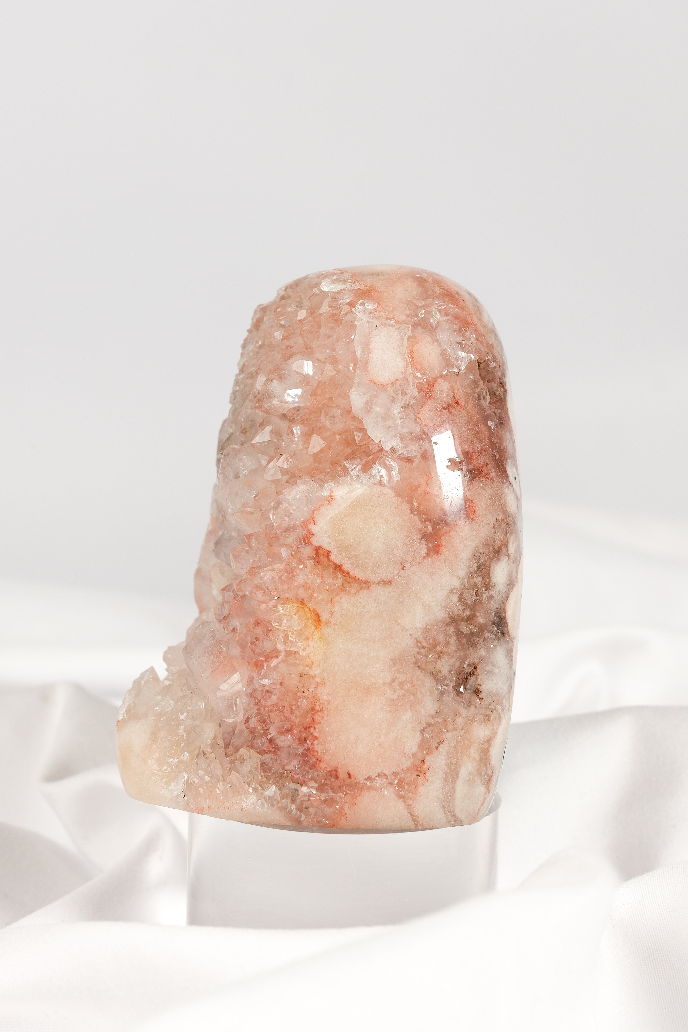 Pink Amethyst Freeform Cutbase