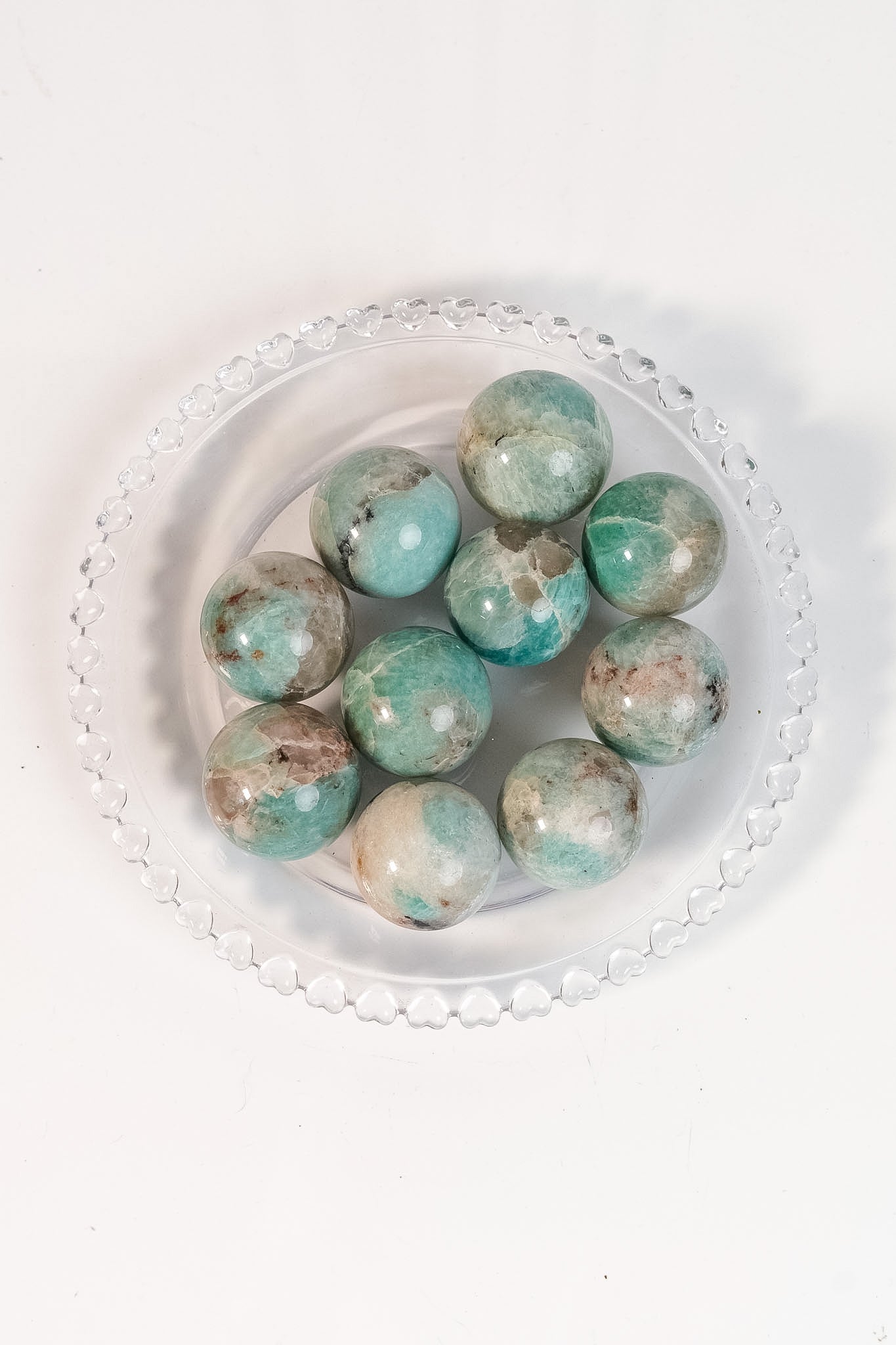 Amazonite Smoky Quartz Sphere