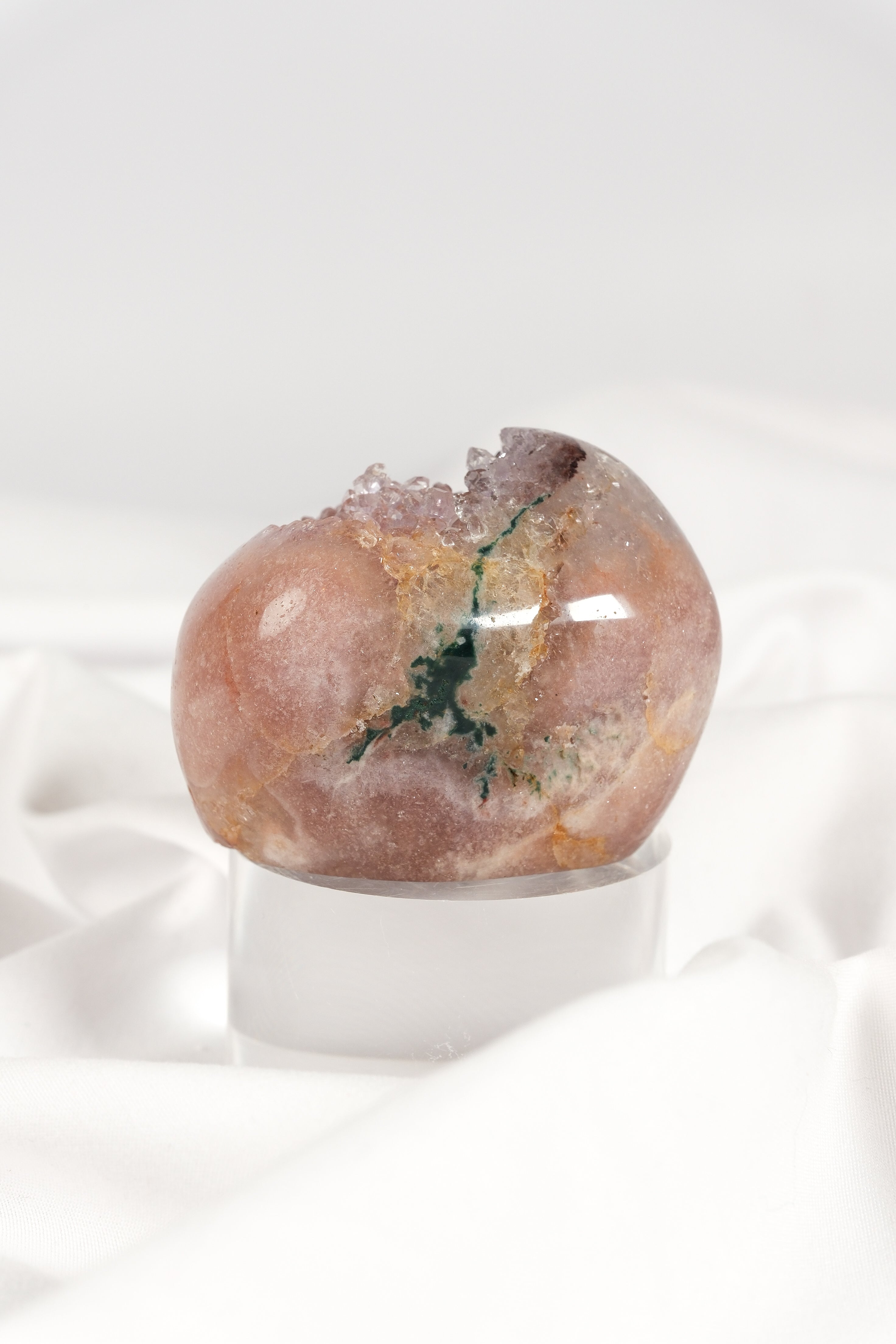 Pink Amethyst Freeform Cutbase