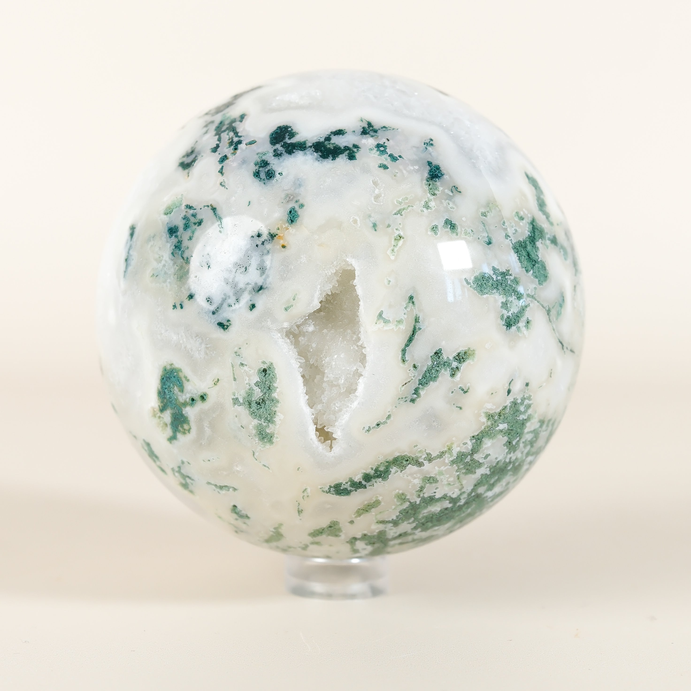 Moss Agate Sphere