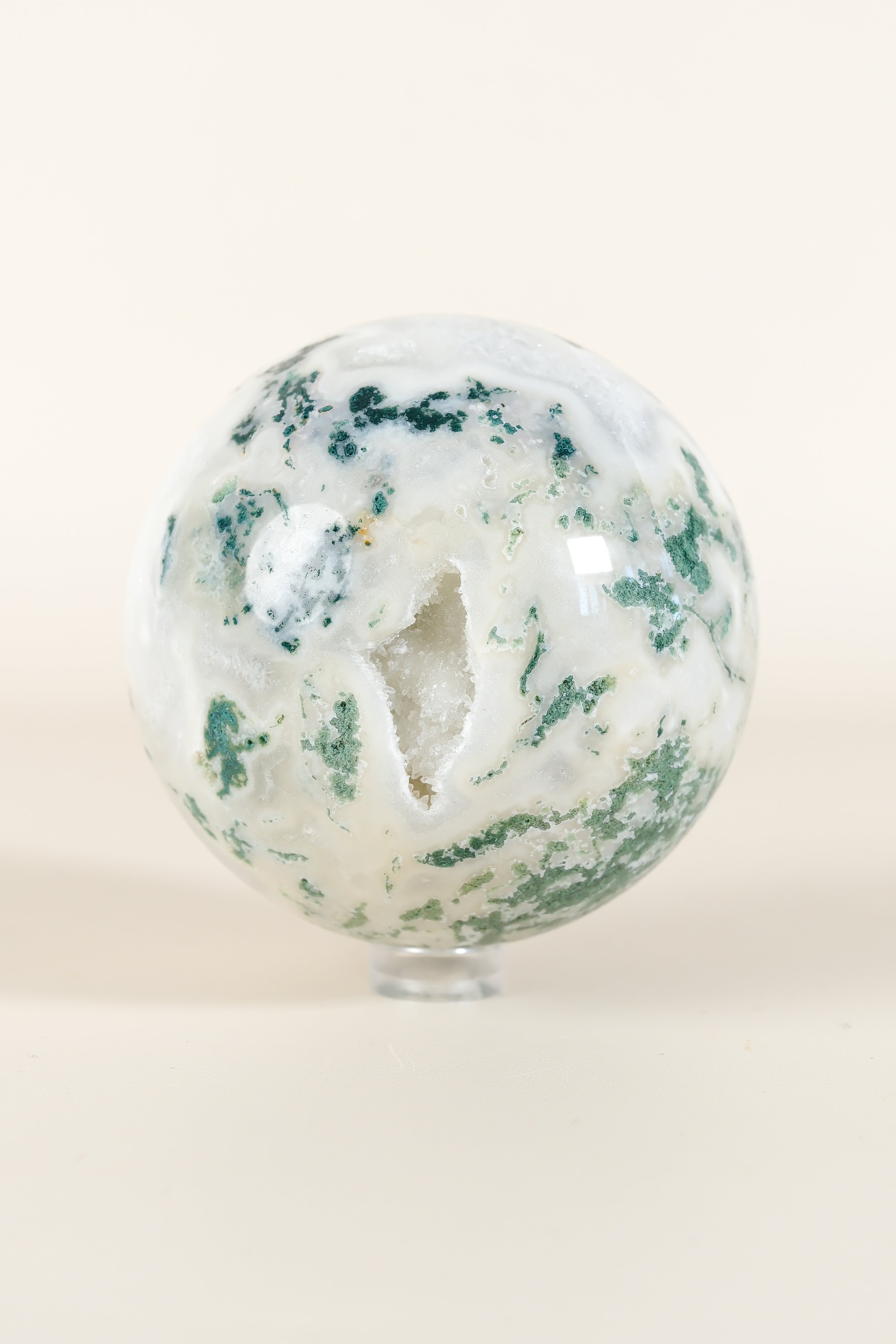 Moss Agate Sphere