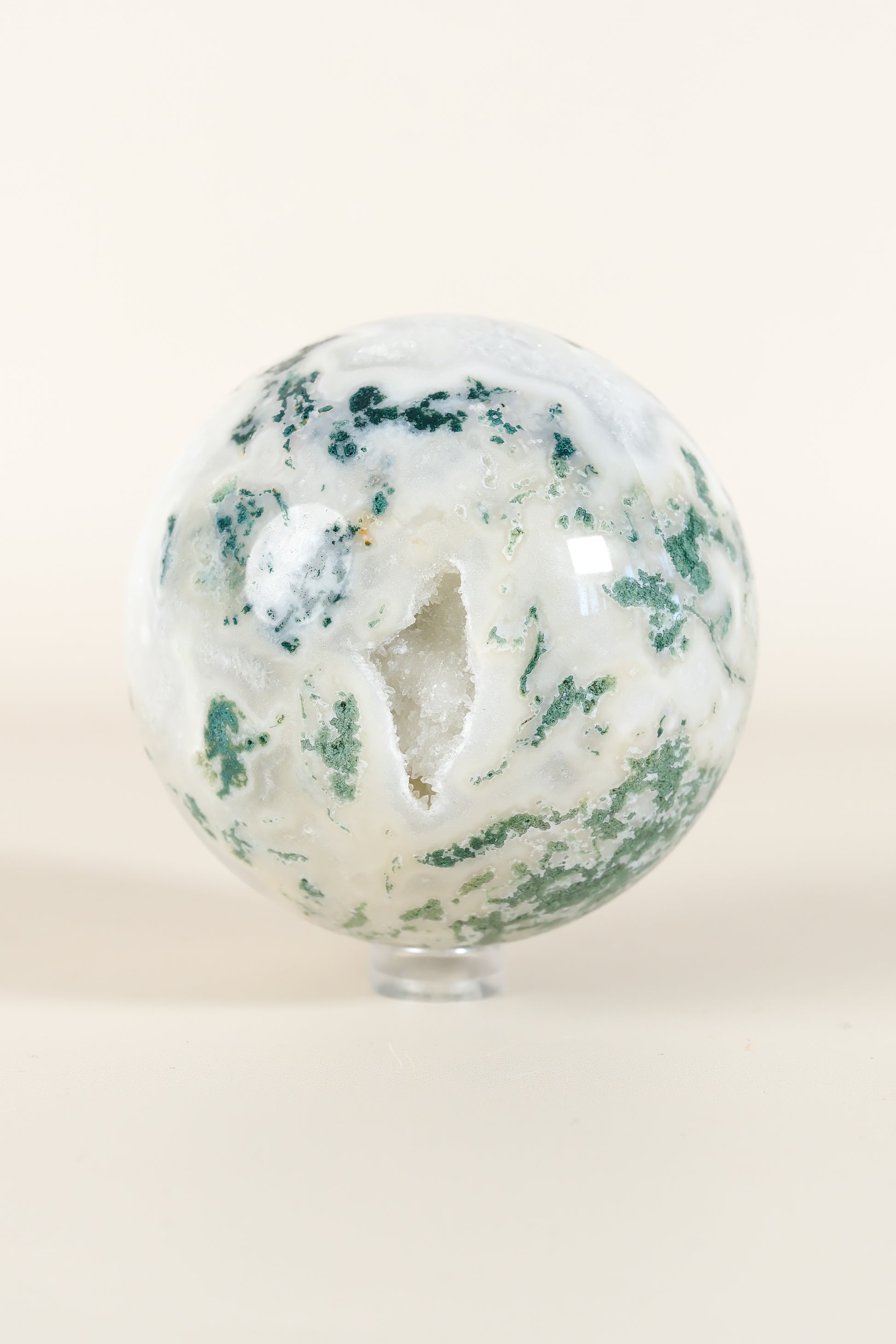 Moss Agate Sphere