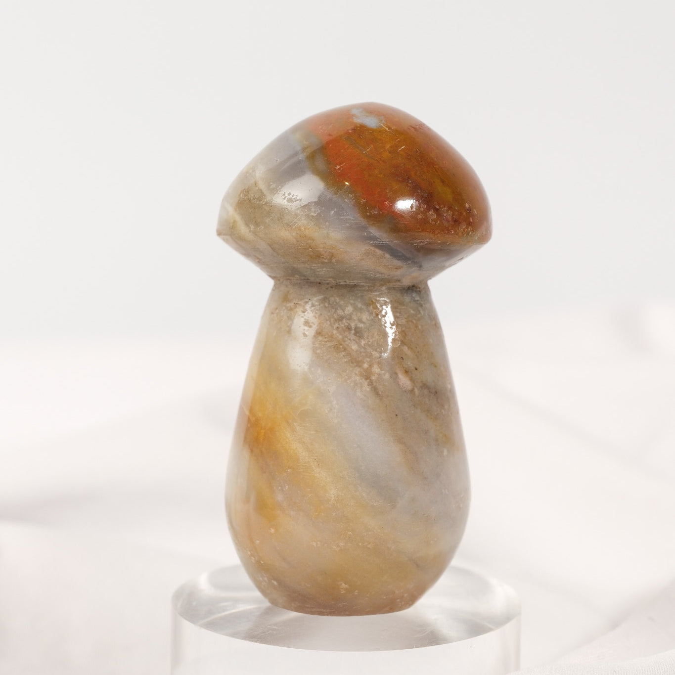 Polychrome Jasper Mushroom