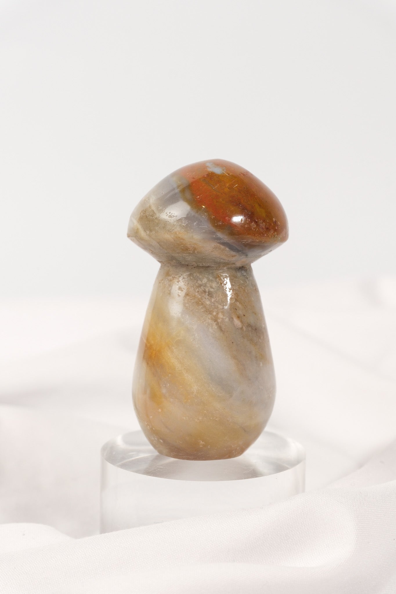 Polychrome Jasper Mushroom