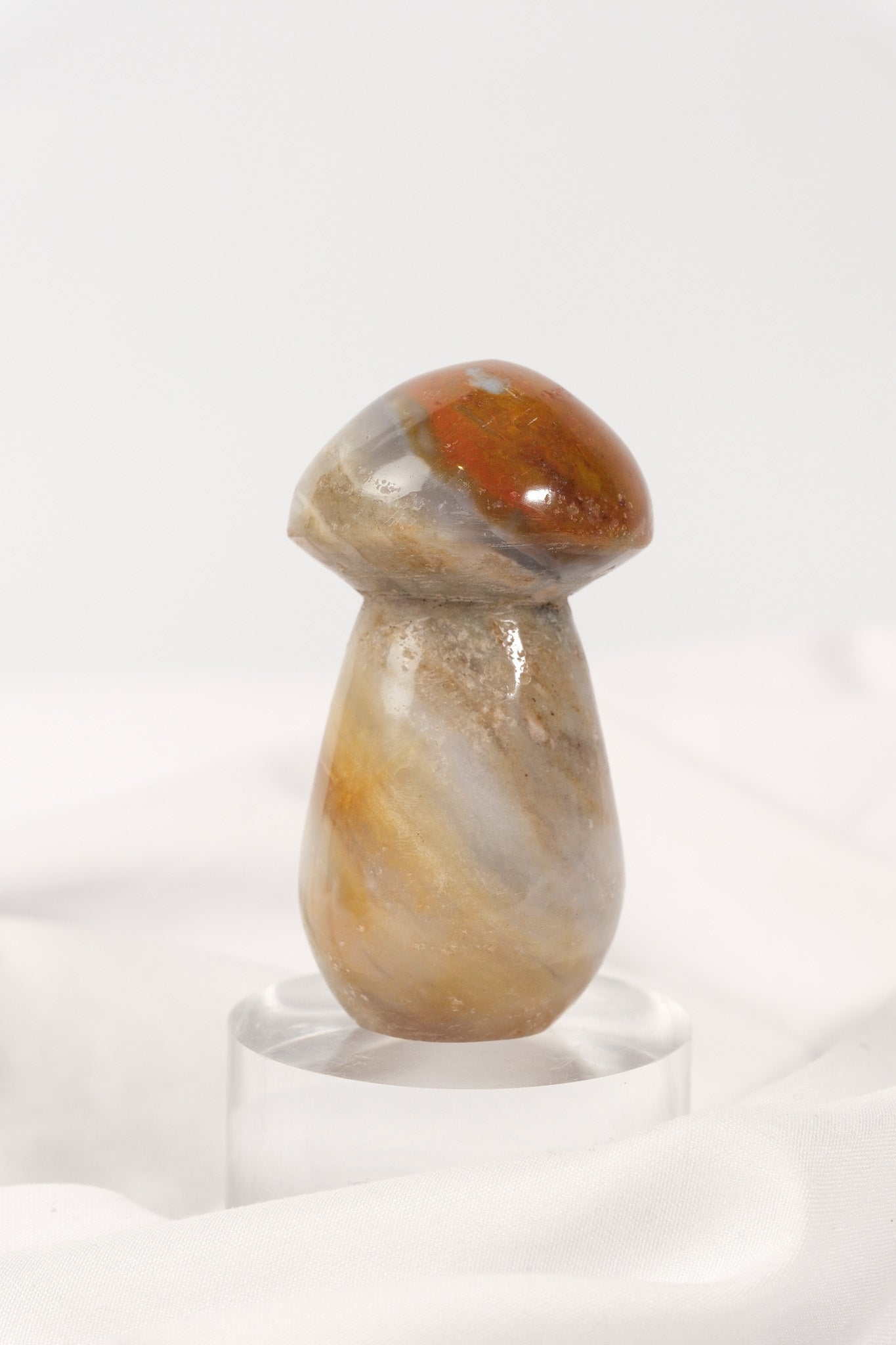 Polychrome Jasper Mushroom