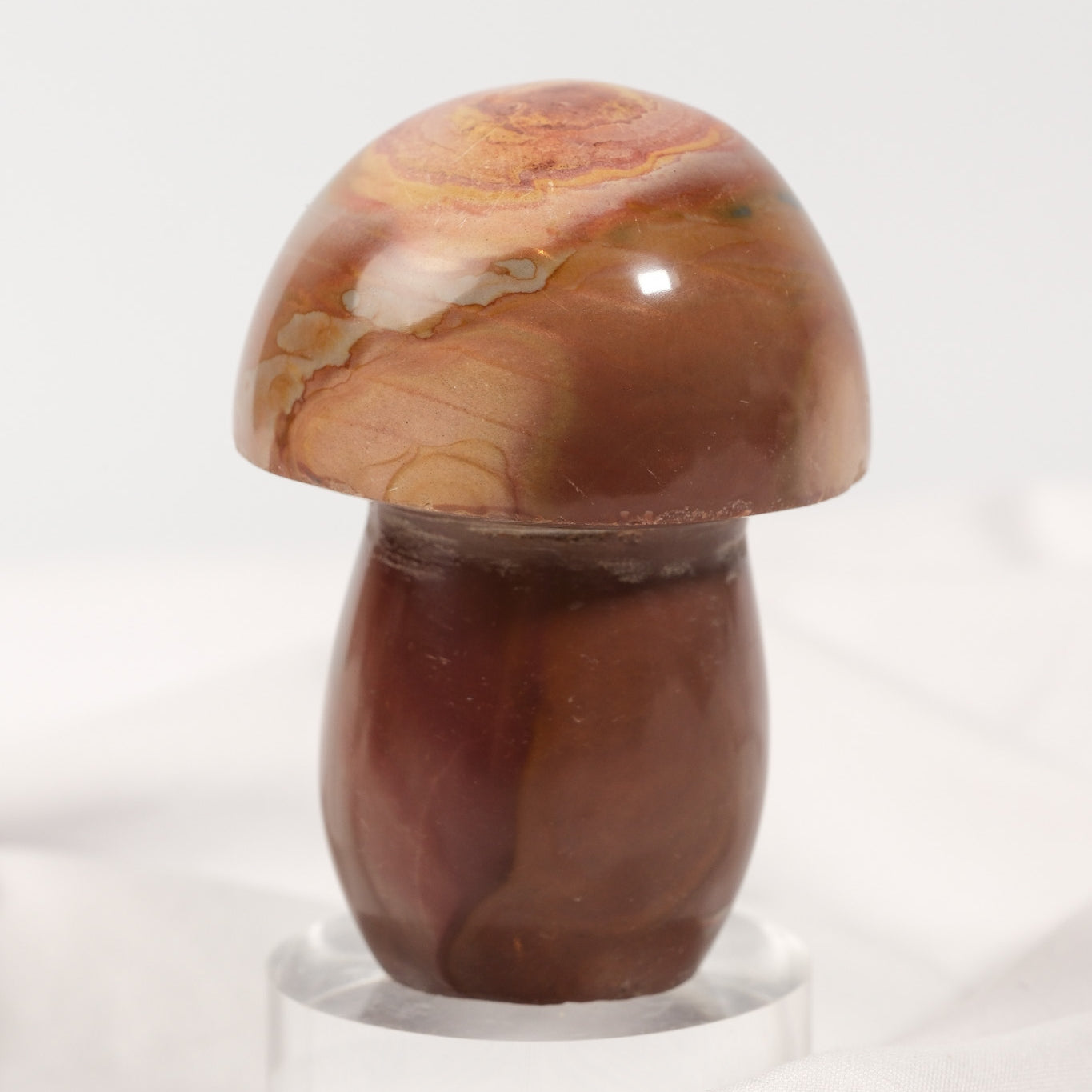Polychrome Jasper Mushroom