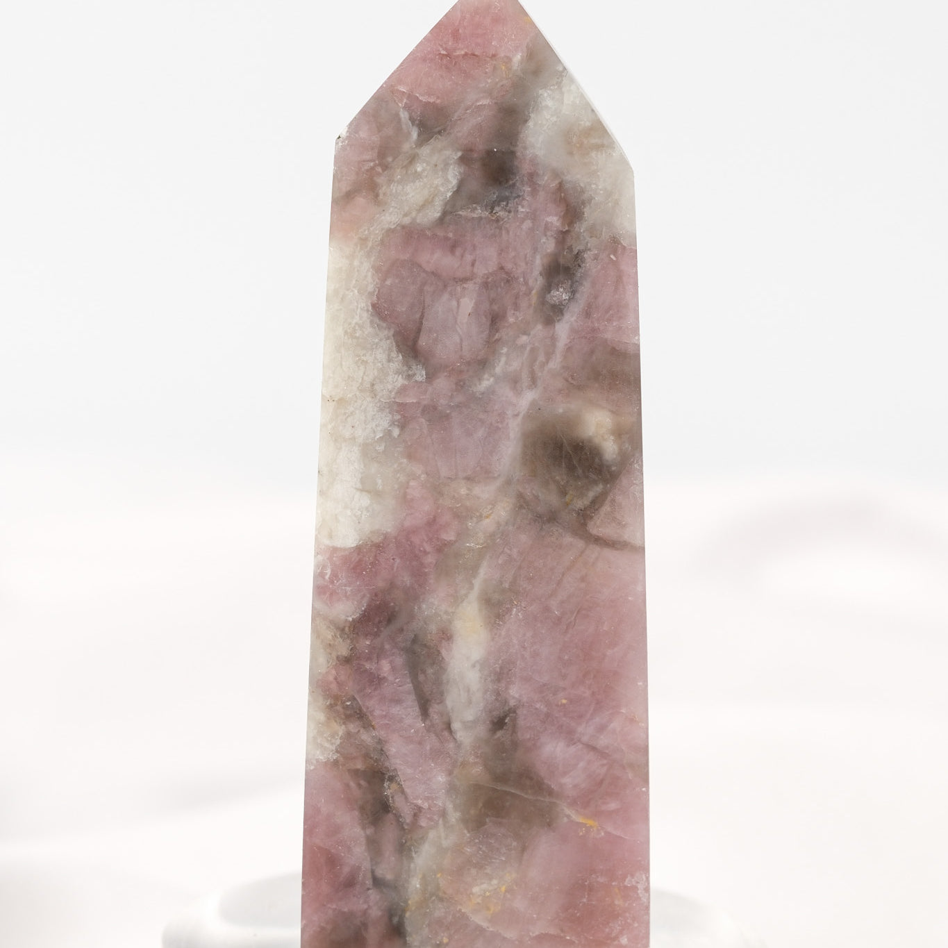 Pink Tourmaline (Rubellite) Quartz Tower