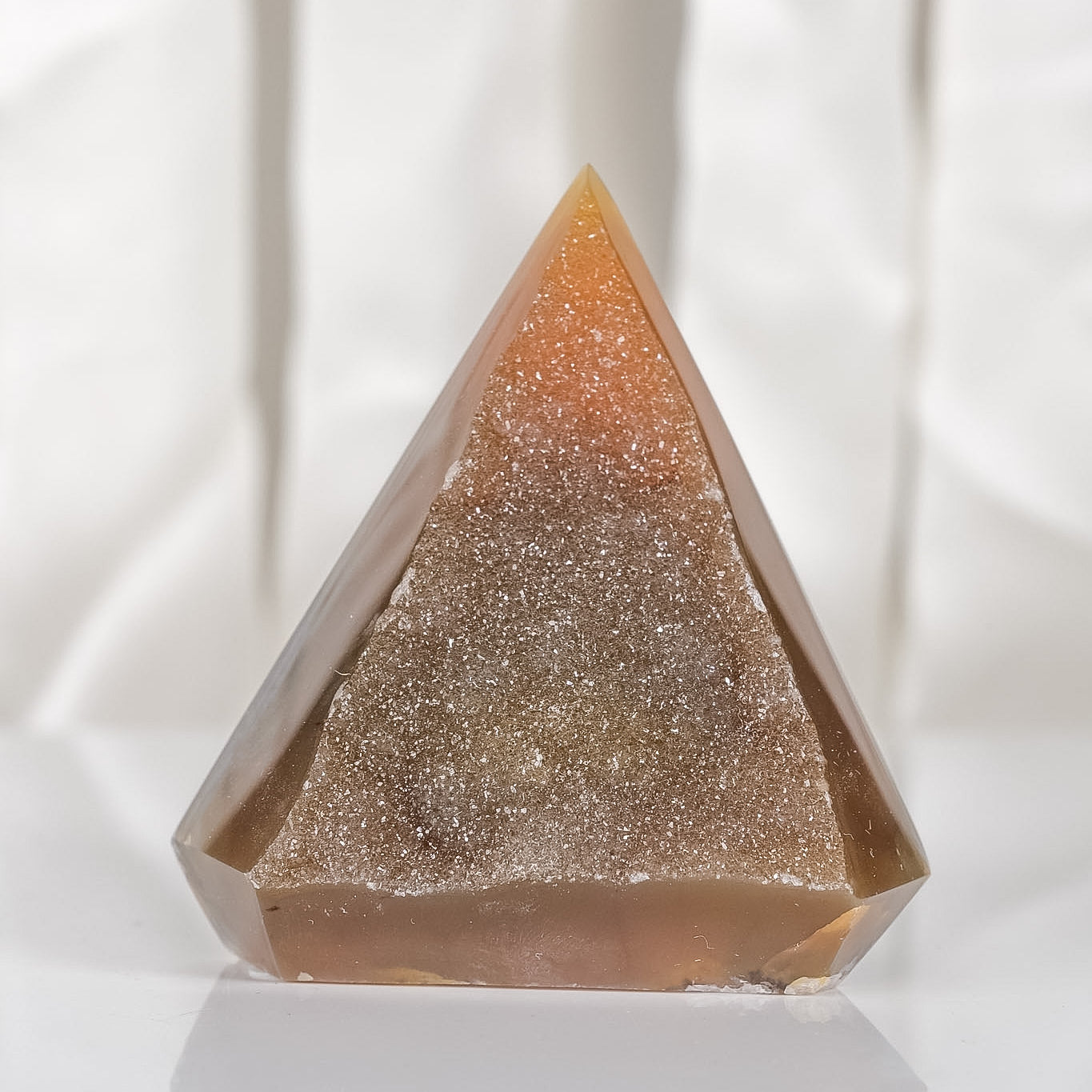 Druzy Agate Tower