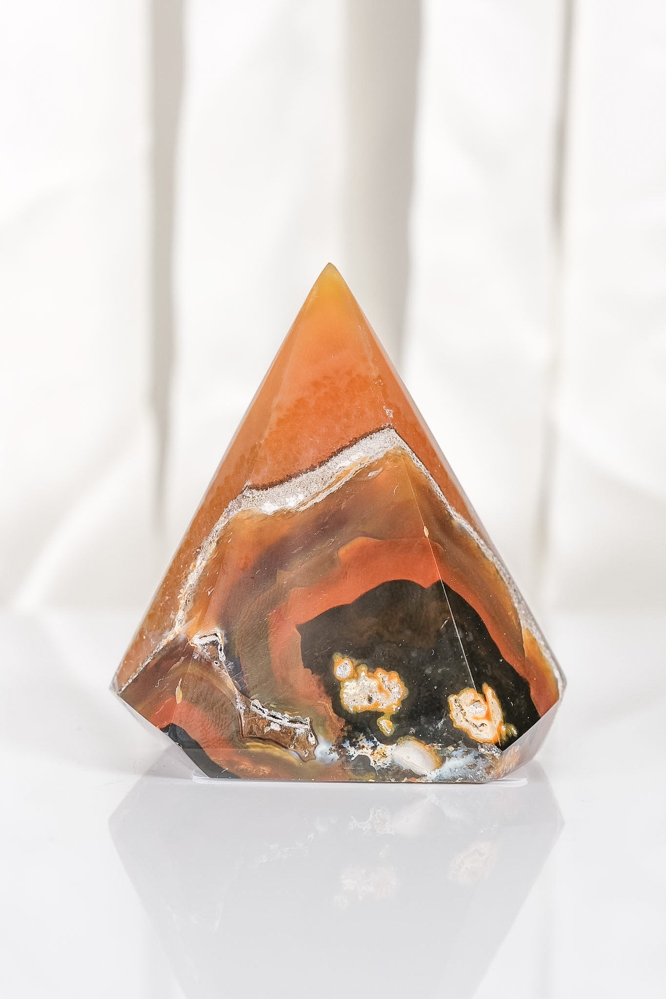 Druzy Agate Tower