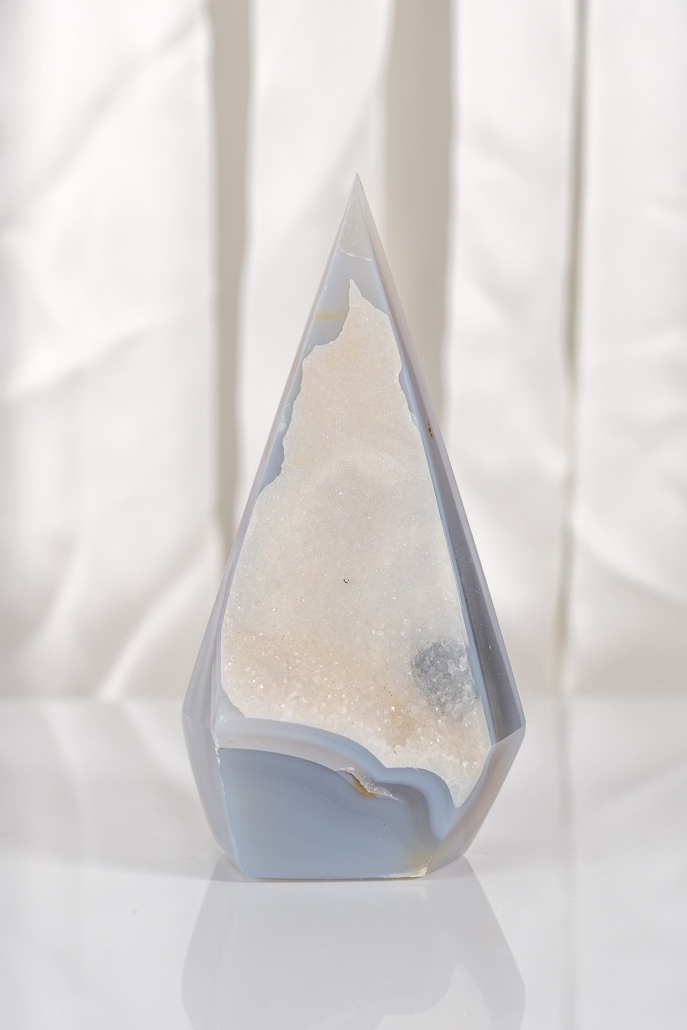 Druzy Agate Tower