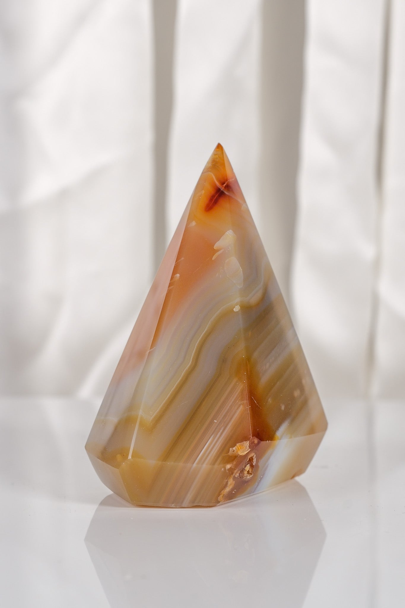 Druzy Agate Tower