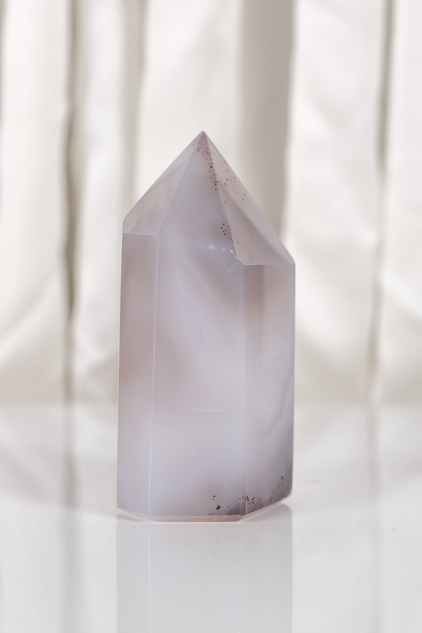 Druzy Agate Tower
