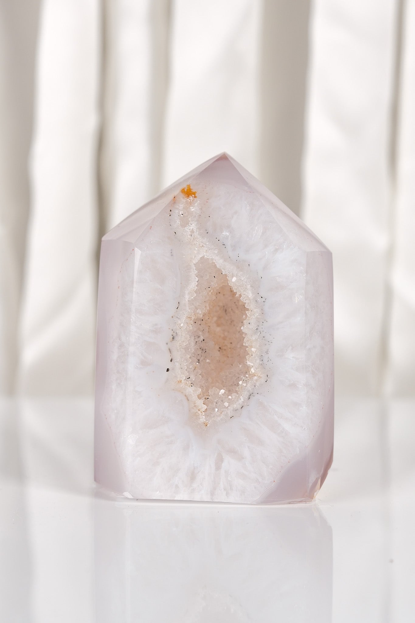 Druzy Agate Tower