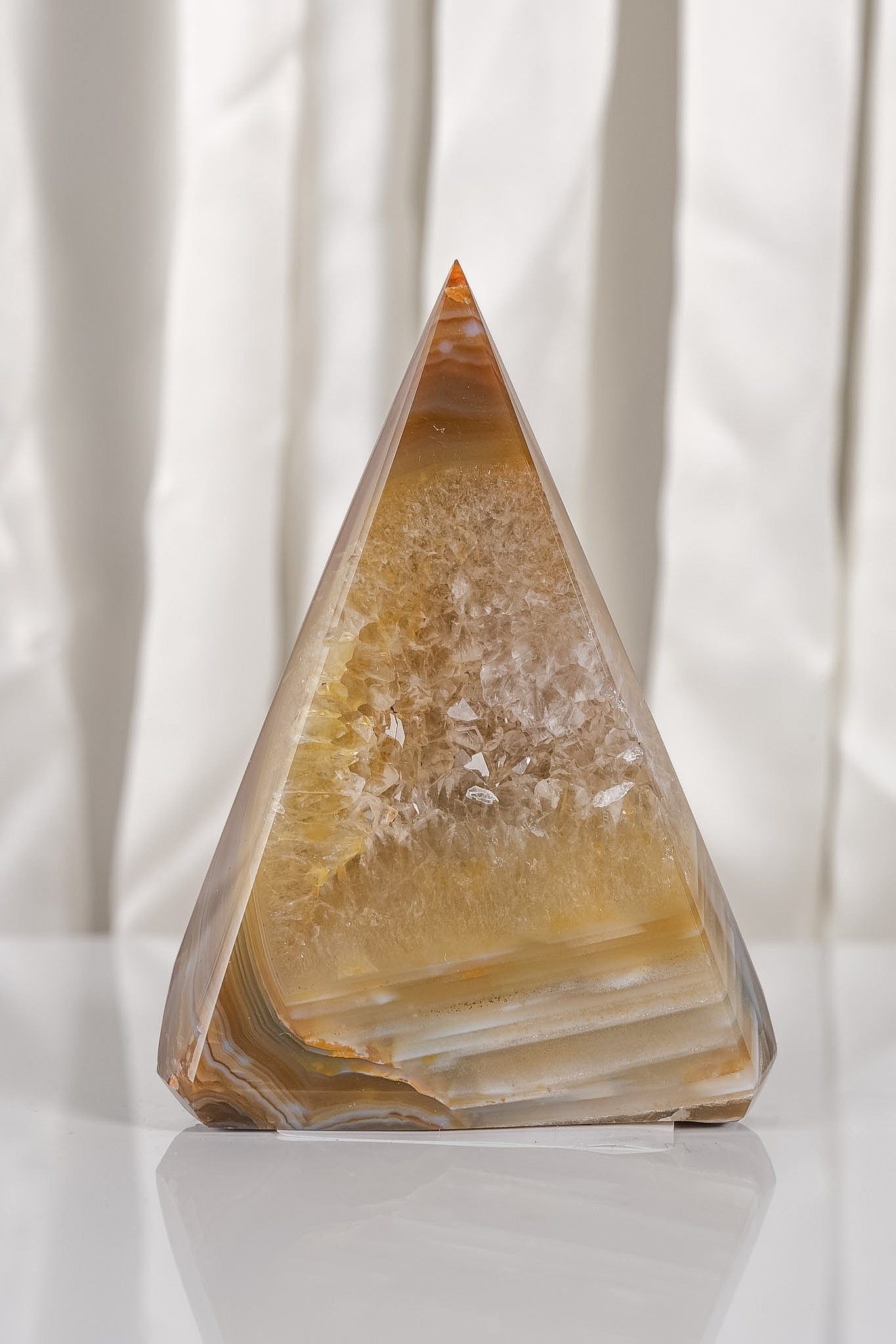 Druzy Agate Tower