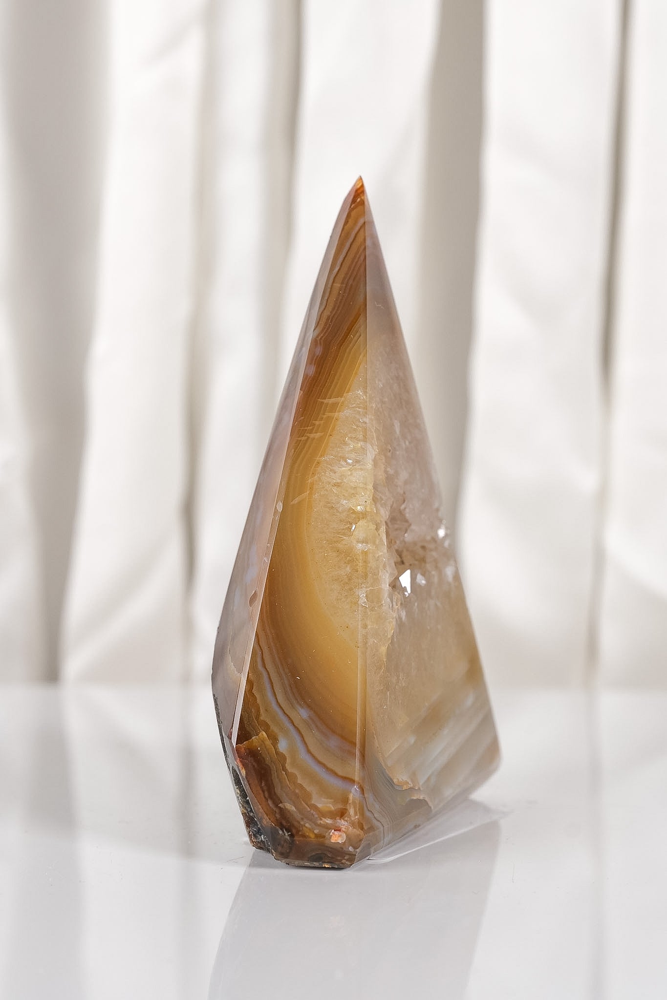 Druzy Agate Tower