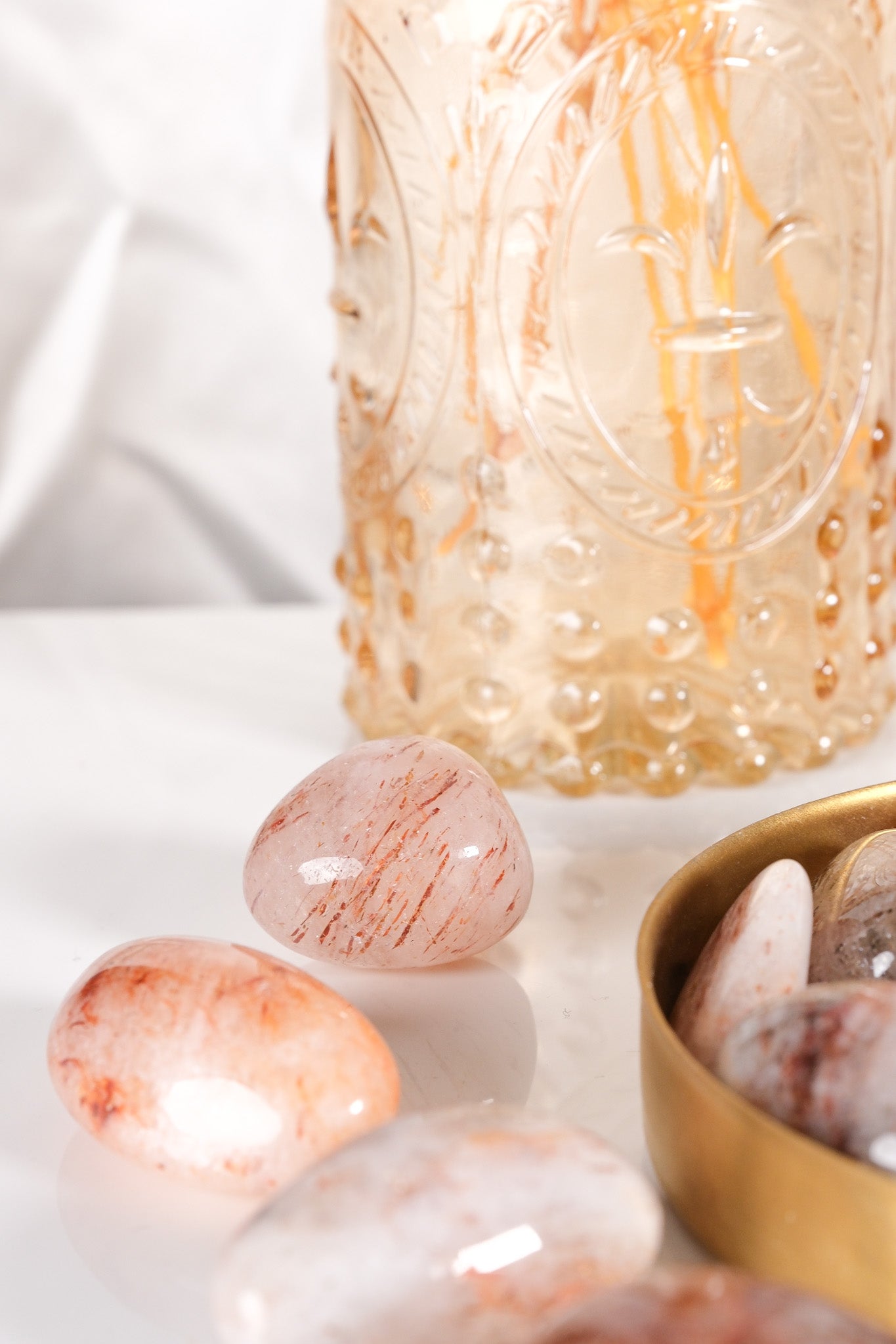 Rutile Quartz Tumble