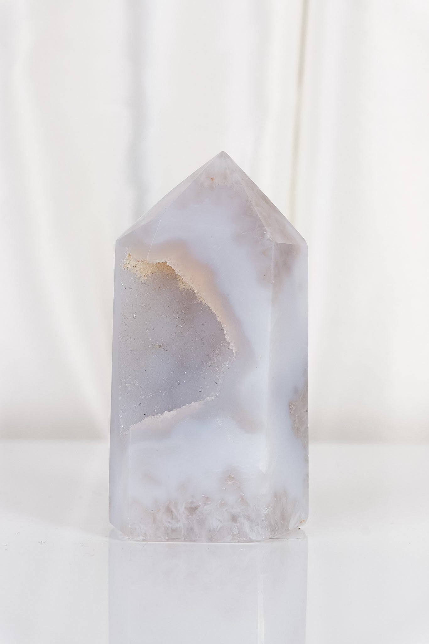 Druzy Agate Tower