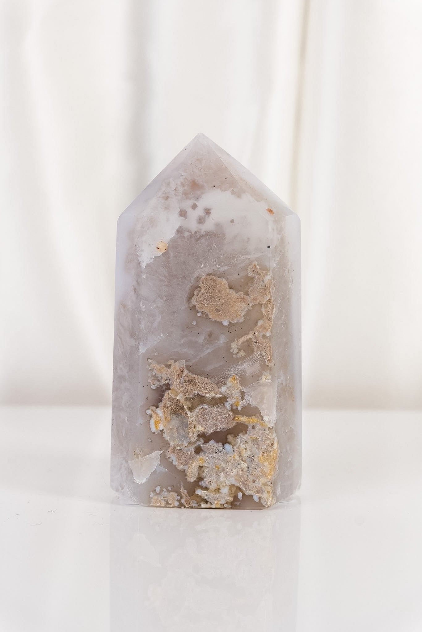 Druzy Agate Tower