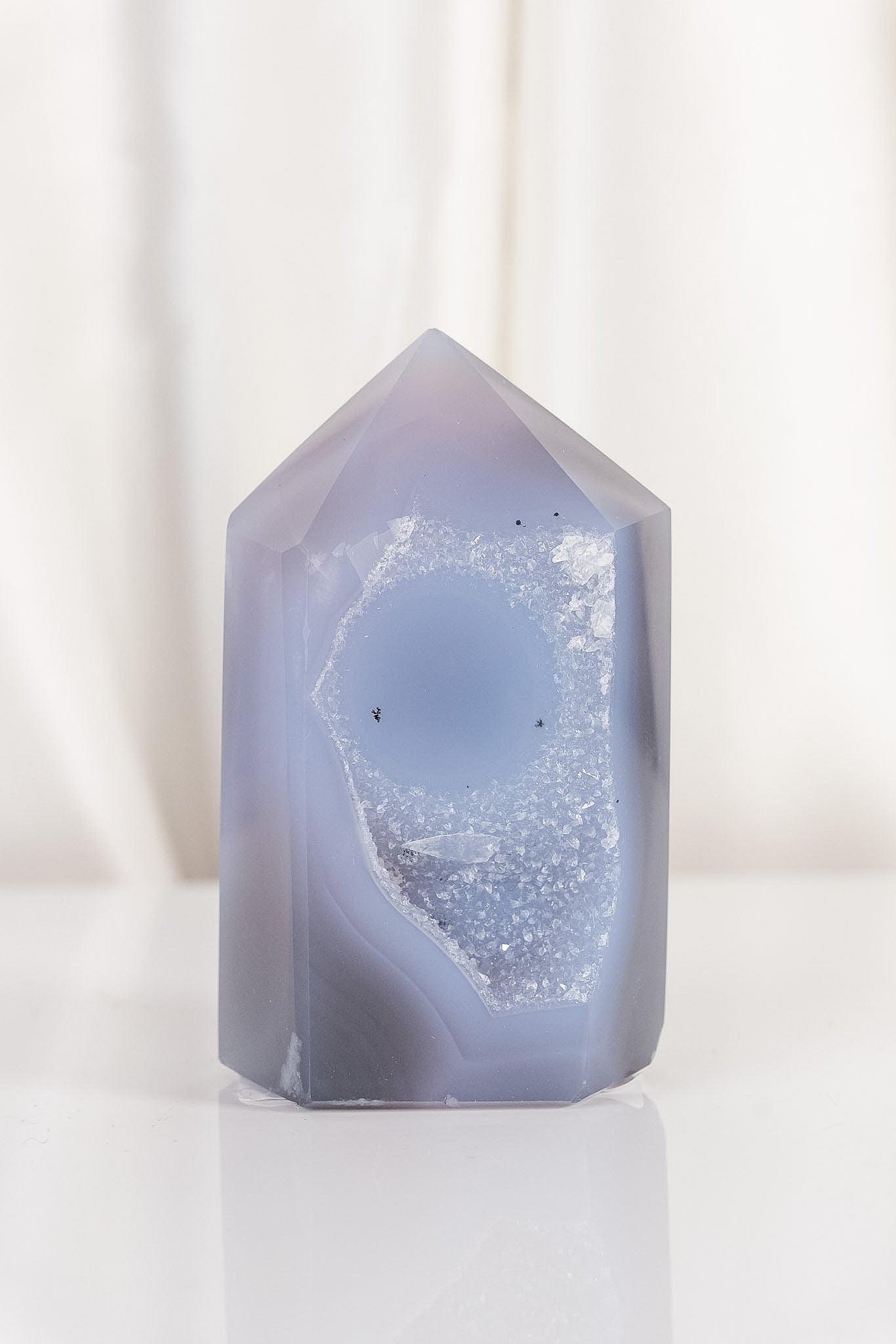 Druzy Agate Tower
