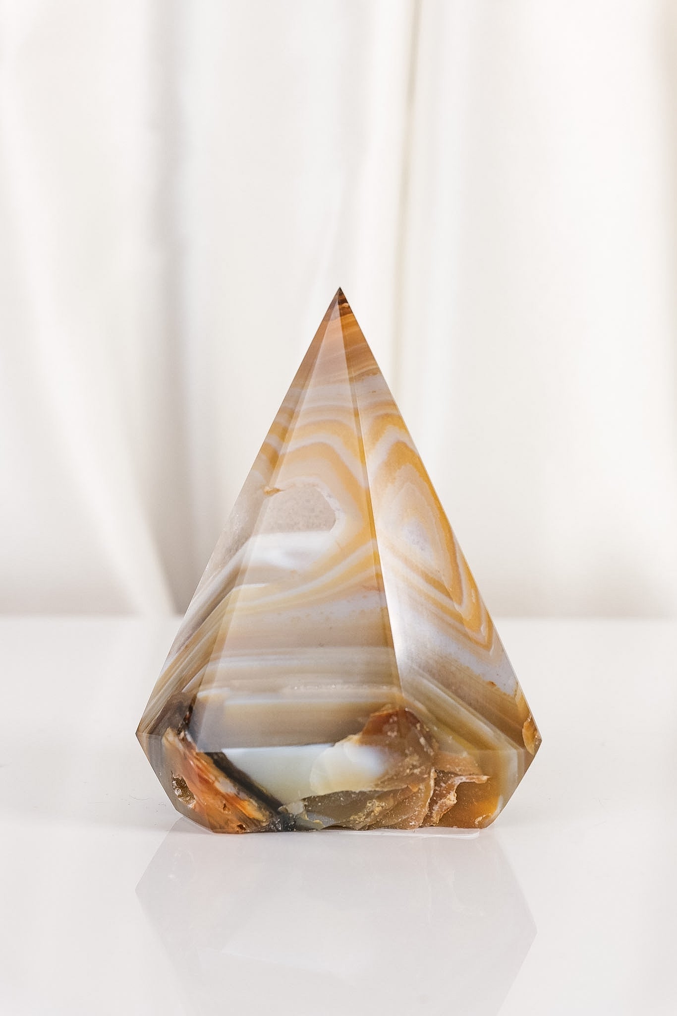 Druzy Agate Tower