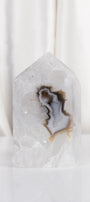 Druzy Agate Tower