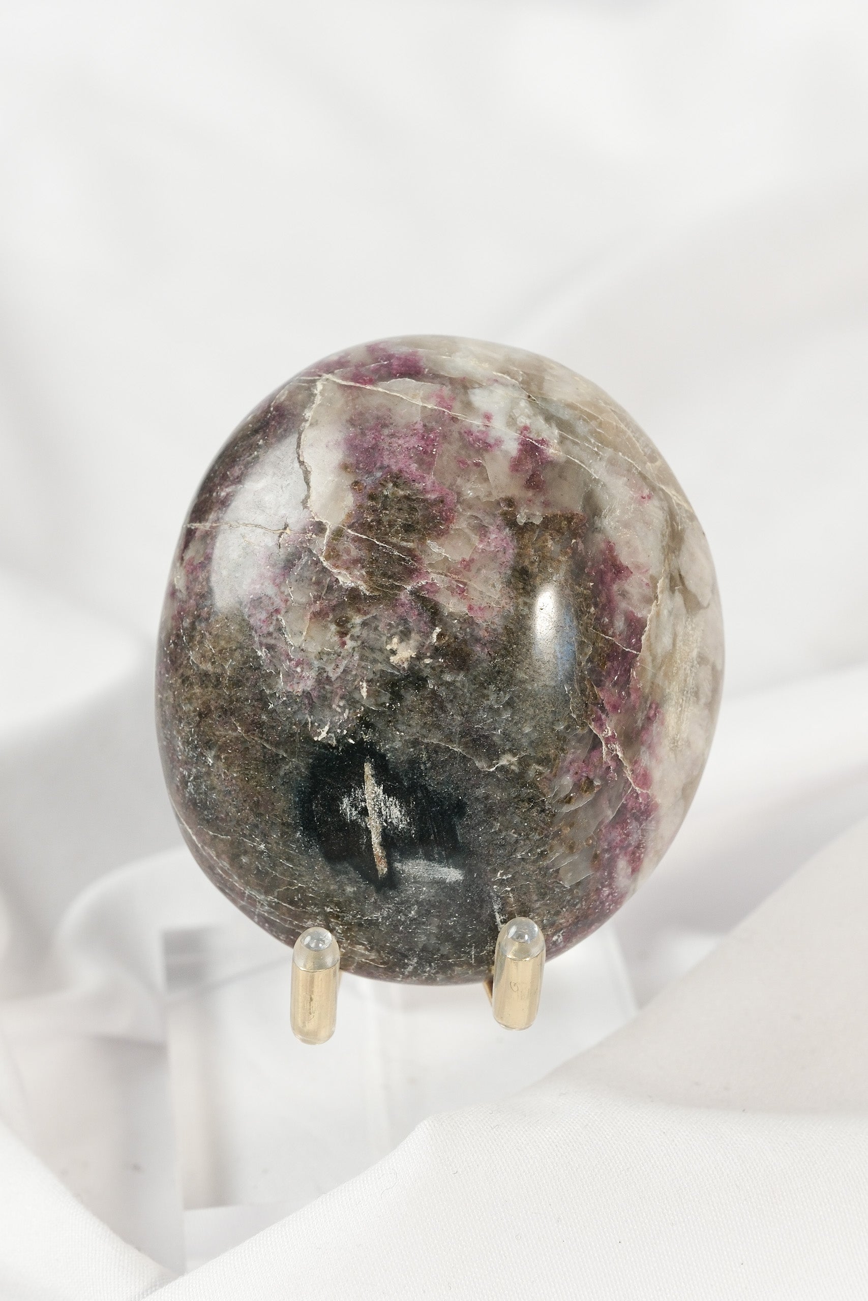 Pink Tourmaline Palmstone