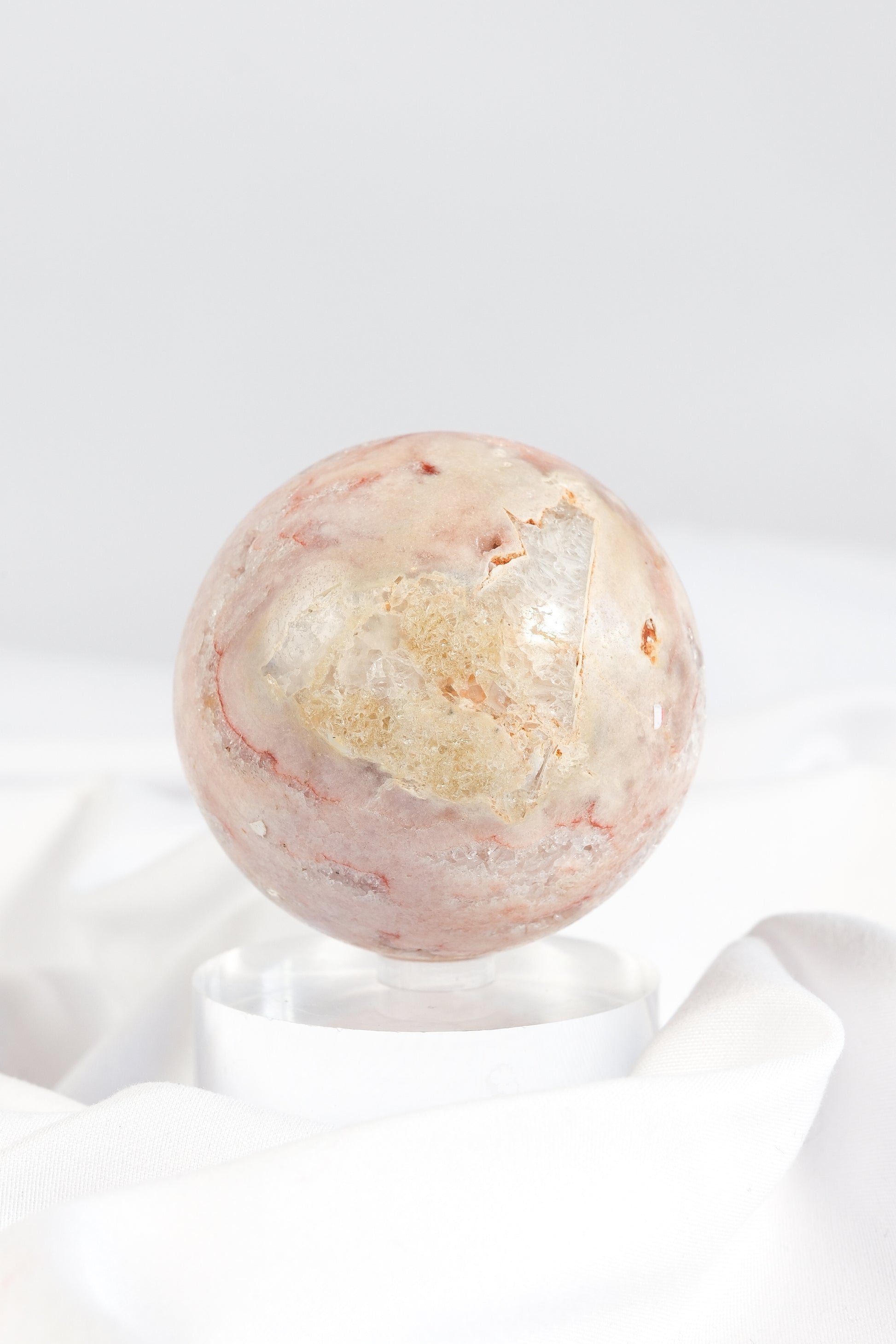 Pink Amethyst Sphere