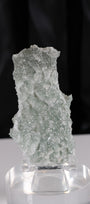 Snowy Green Apophyllite Super Thin Crust Slice