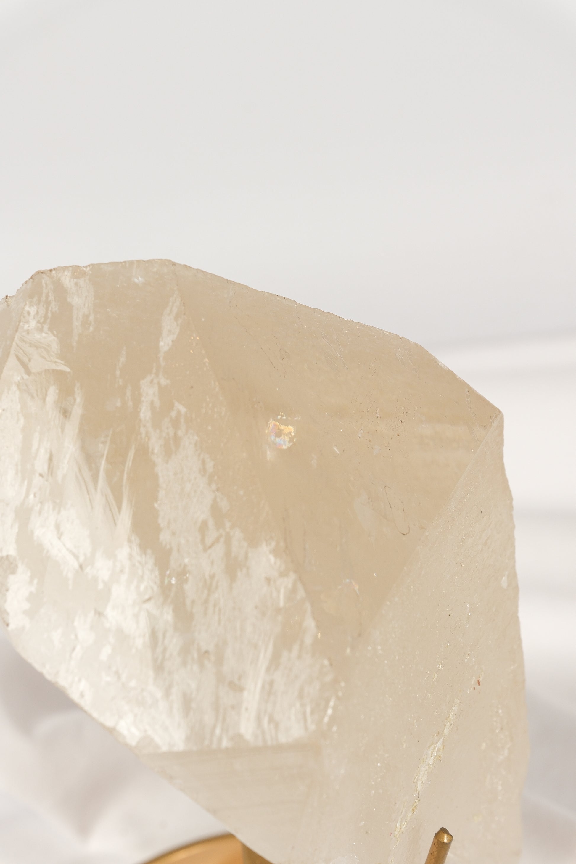 Citrine Rough Polished on Stand