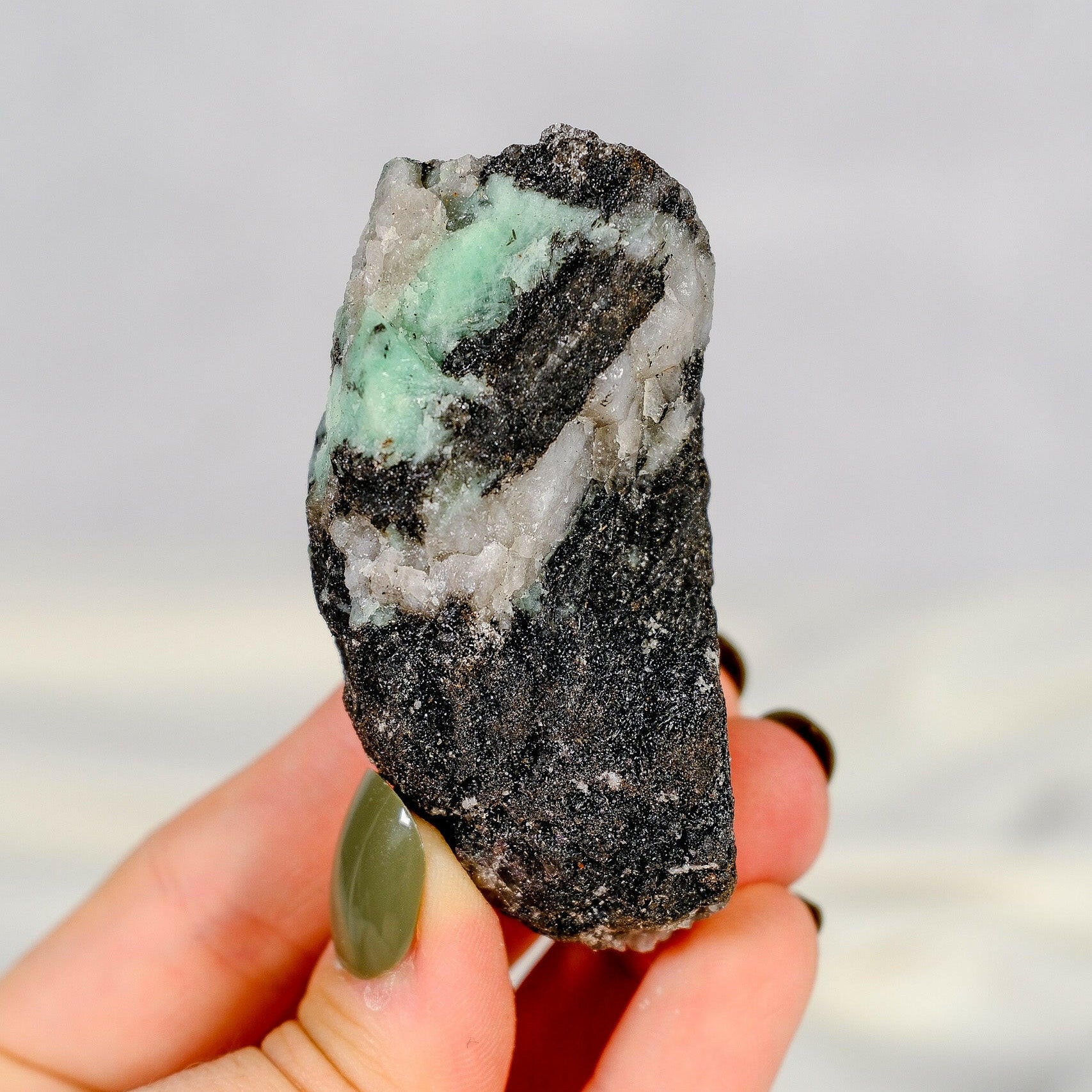 Emerald Rough Healing Crystal.