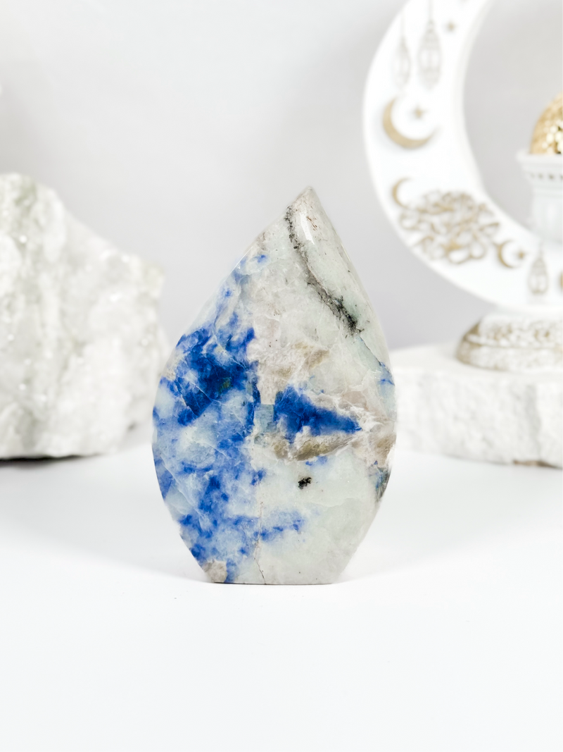 Afghanite Flame - Premium healing crystal from Stones of Virtue Australia.