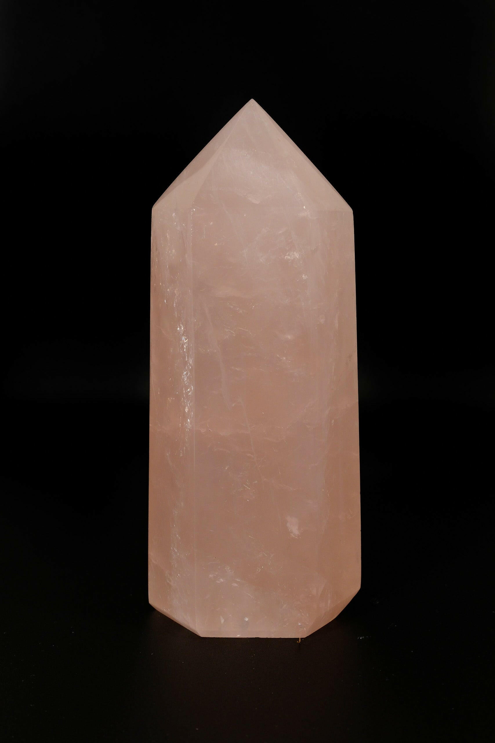 Rose Quartz Tower Healing Crystal.