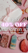 The Vault Mystery Box - up to 40% off