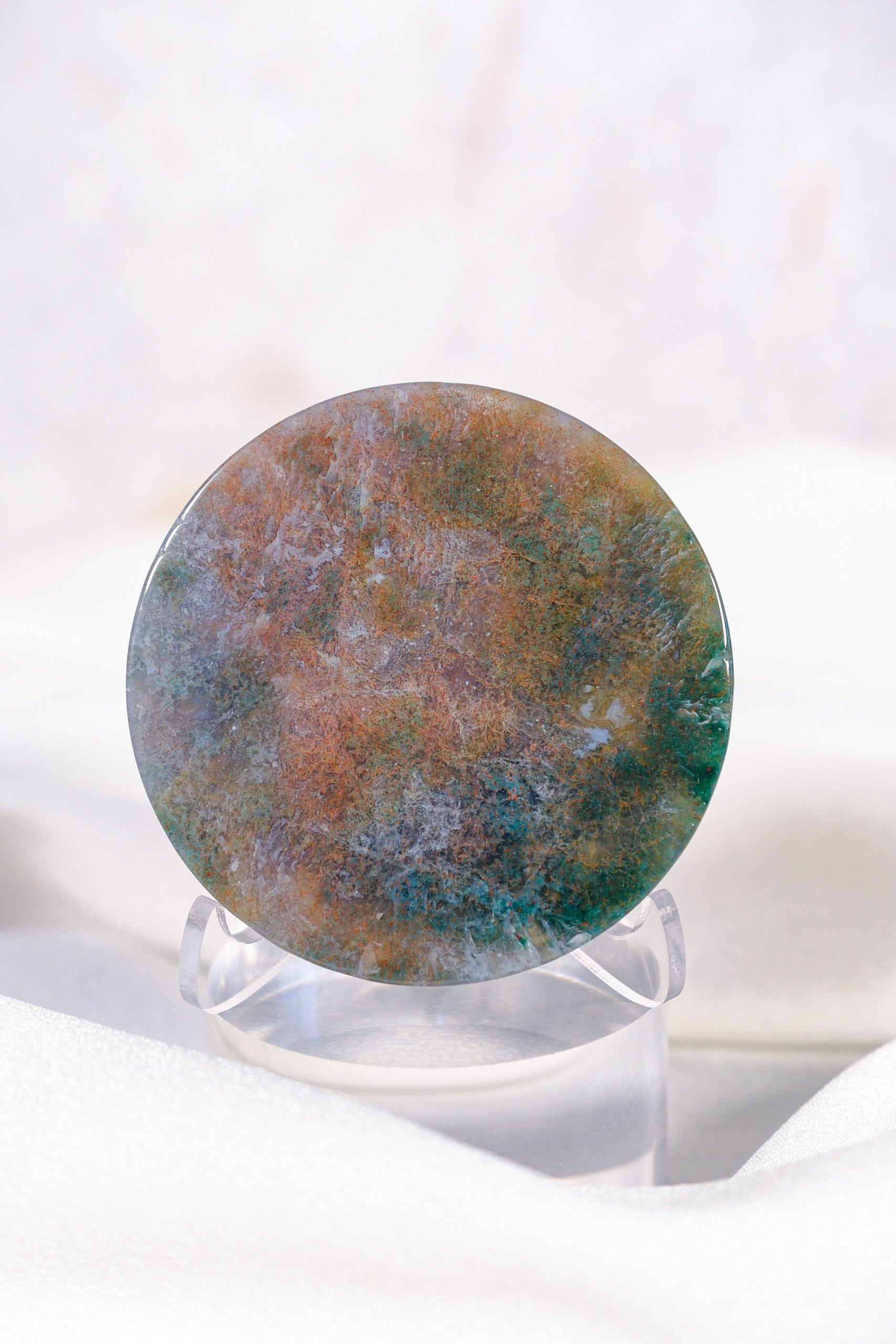 Moss Agate Slice