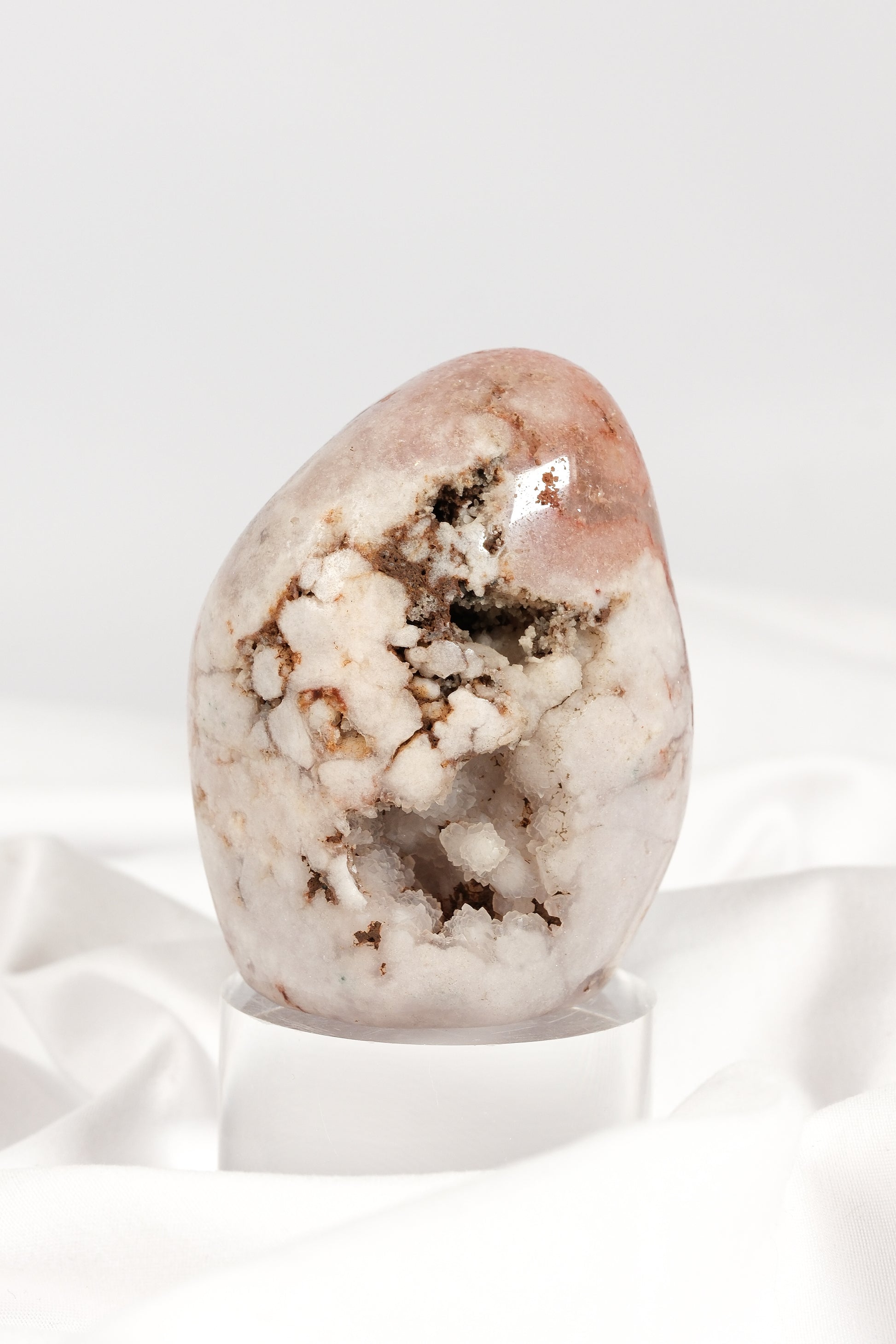 Pink Amethyst Freeform Cutbase