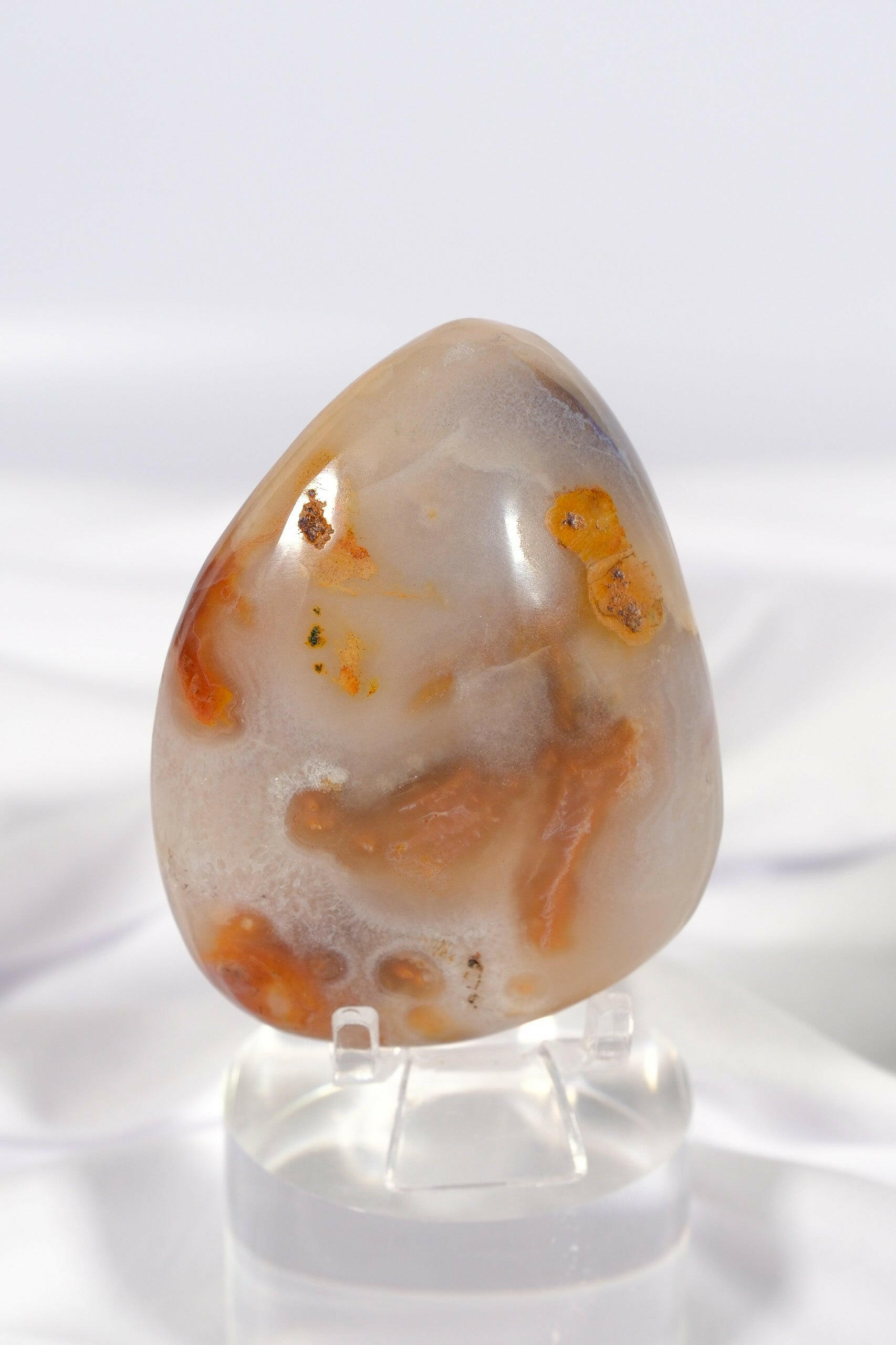 Red Sashe River Freeform/Palmstone Healing Crystal.