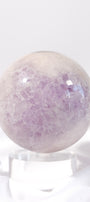 Flower Agate Amethyst Sphere