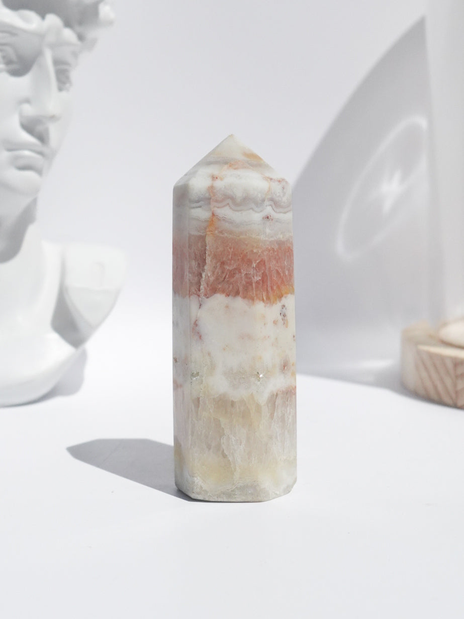 Crazy Lace Agate Tower