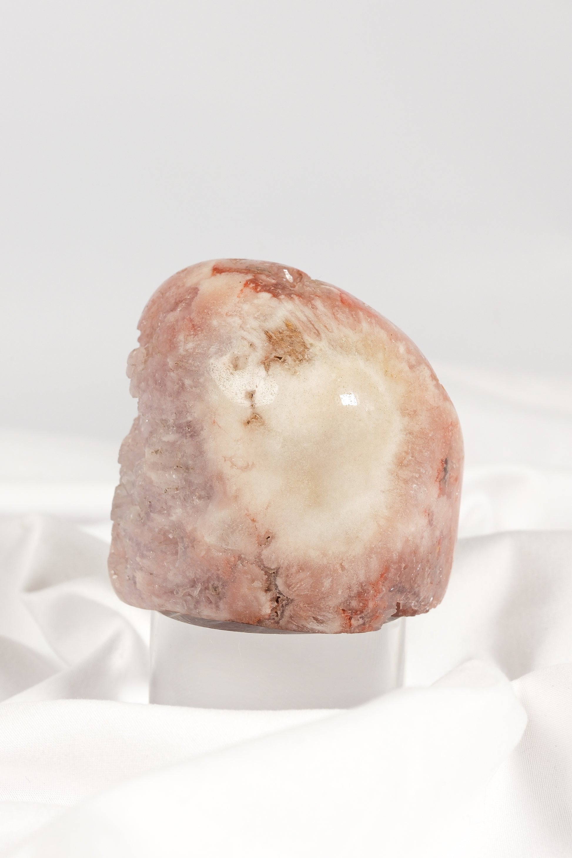 Pink Amethyst Freeform Cutbase