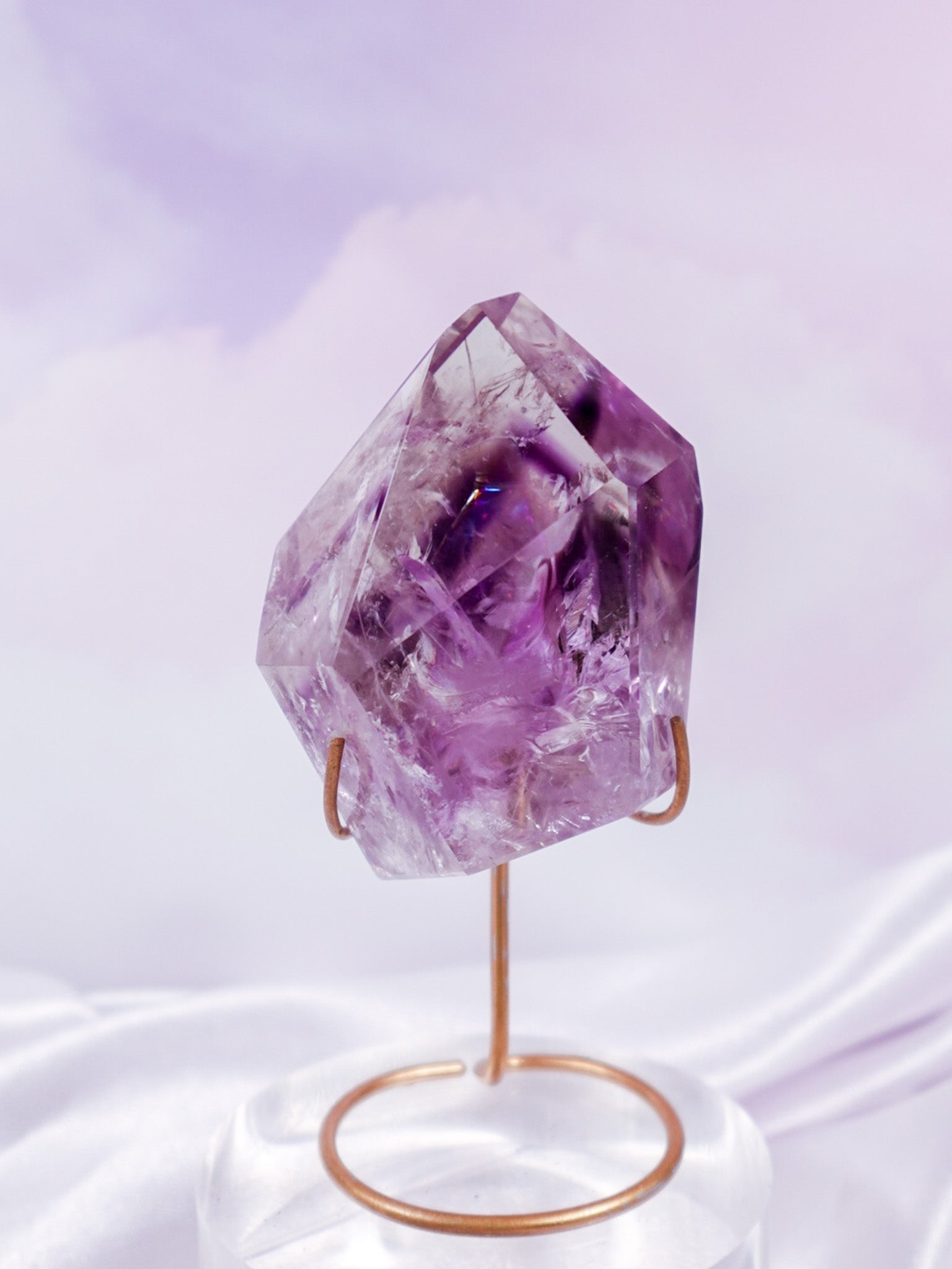 Phantom Amethyst Freeform on Stand