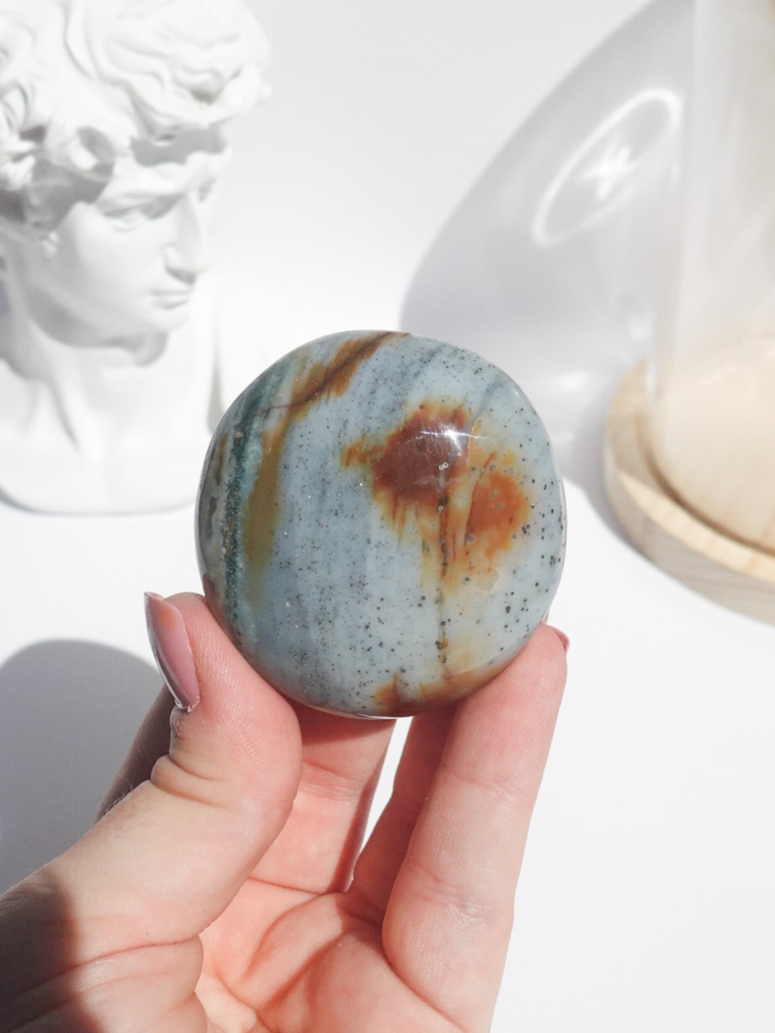 Ocean Jasper Palmstone