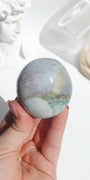 Ocean Jasper Palmstone Healing Crystal.
