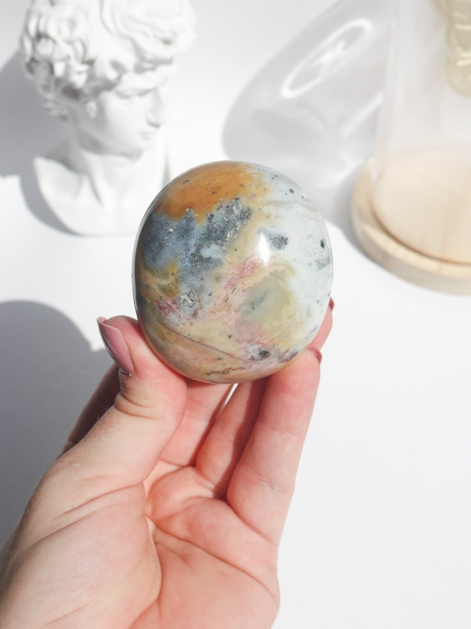 Ocean Jasper Palmstone