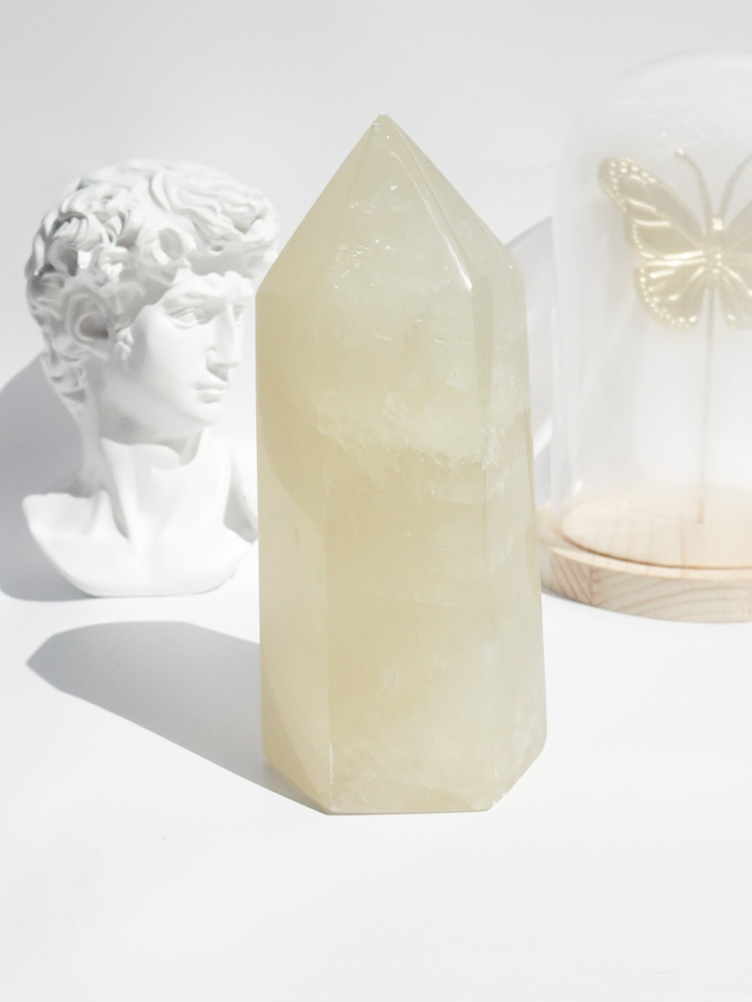 Honey Calcite Tower