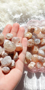 Flower Agate Crystal Tumble - Healing Crystal for Manifestation